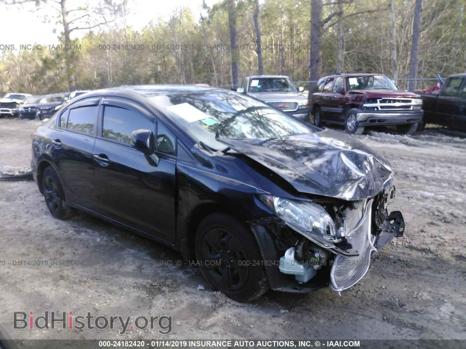 Фотография 19XFB2F55DE093050 - HONDA CIVIC 2013