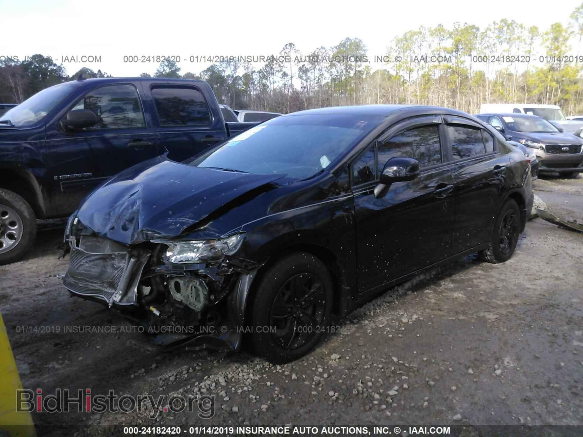 2013 HONDA CIVIC - VIN: 19XFB2F55DE093050 - Фото 2