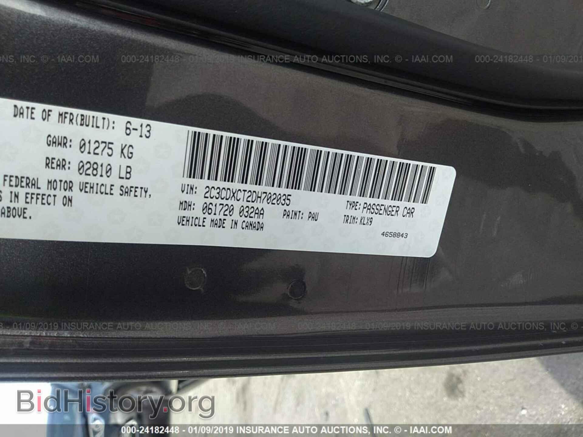 2013 DODGE CHARGER - VIN: 2C3CDXCT2DH702035 - Photo 9