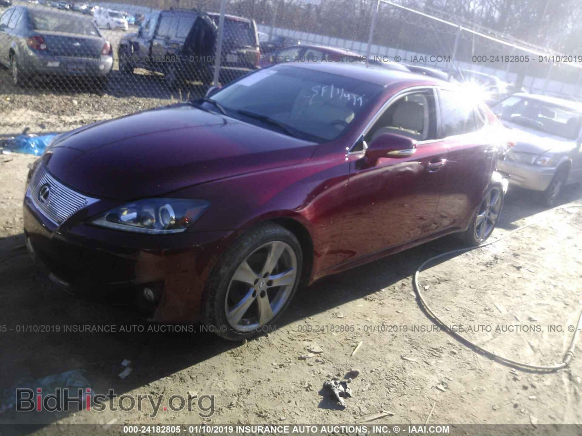 2011 LEXUS IS - VIN: JTHBF5C25B5149431 - Фото 2