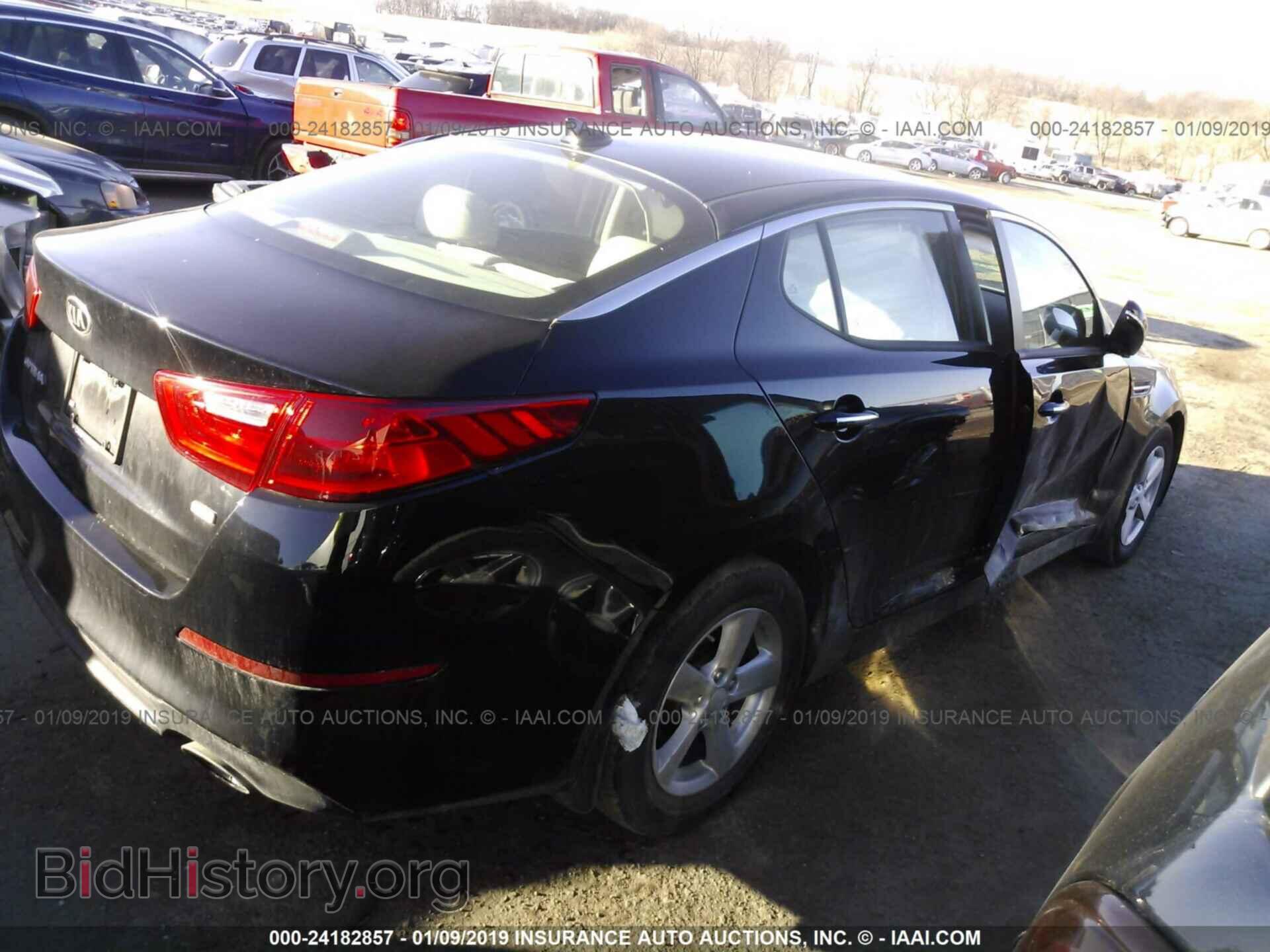 2015 KIA OPTIMA - VIN: 5XXGM4A71FG504585 - Фото 4