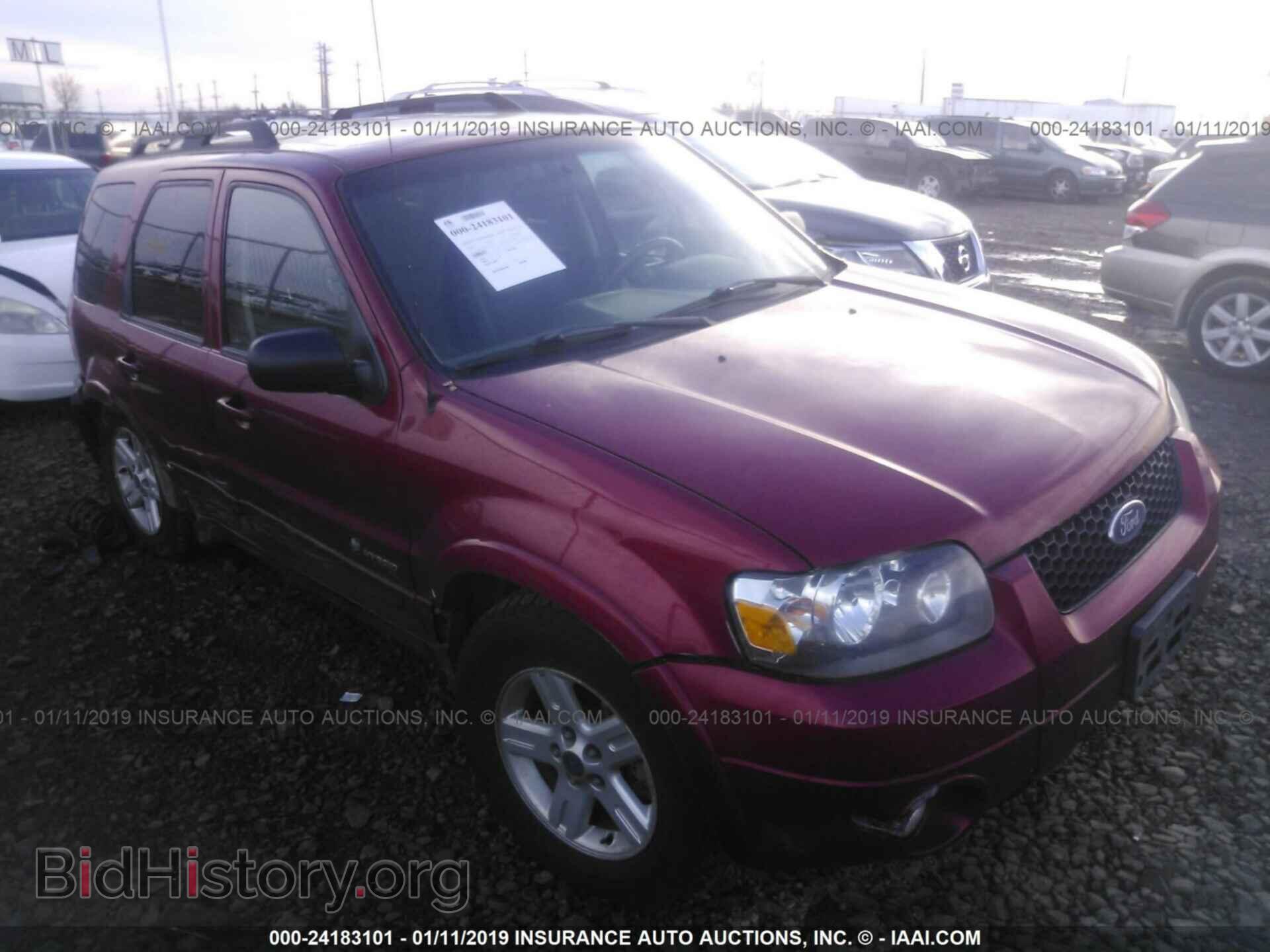 Фотография 1FMCU59HX7KA36831 - FORD ESCAPE 2007