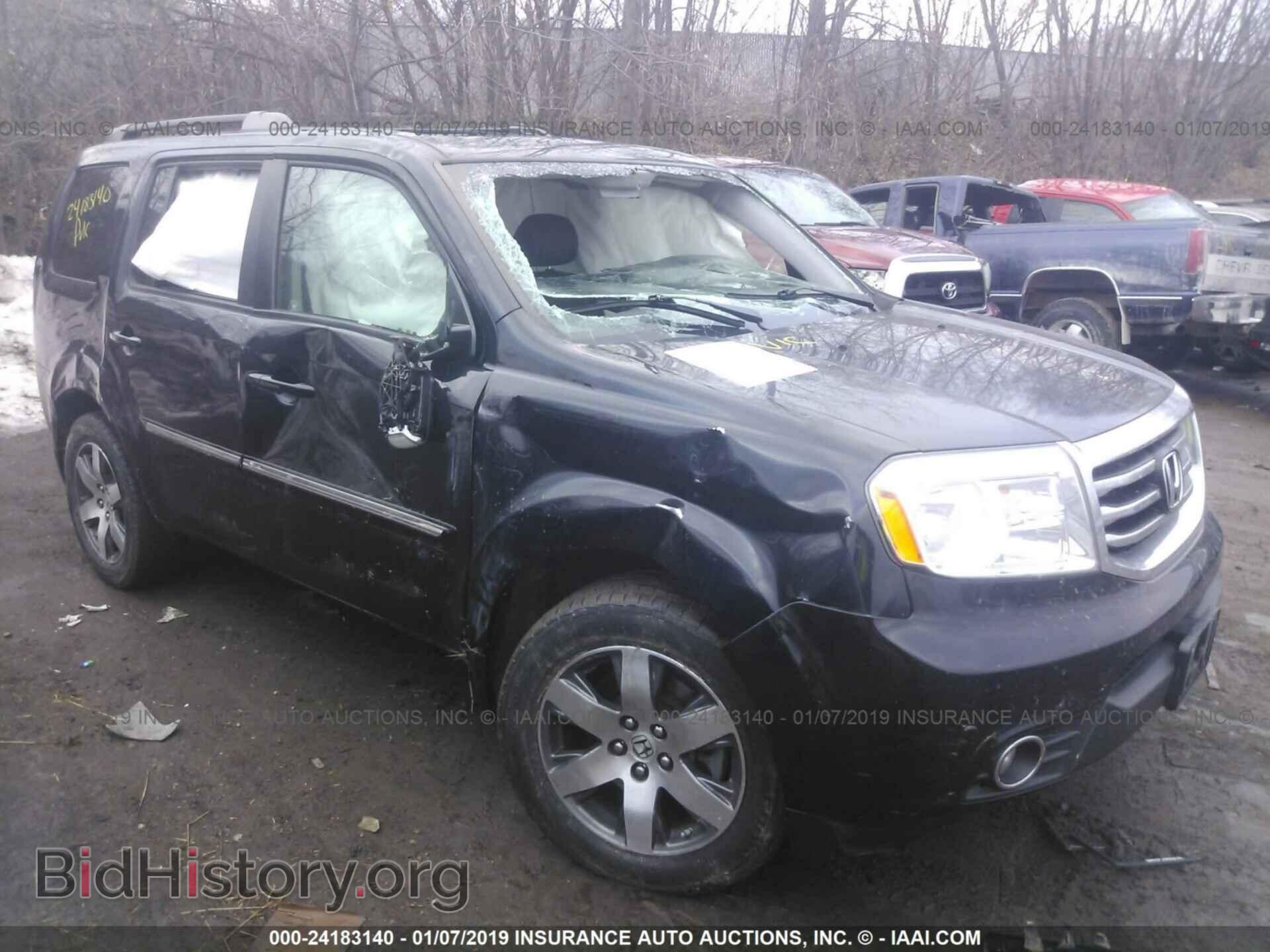 Фотография 5FNYF4H95CB032220 - HONDA PILOT 2012