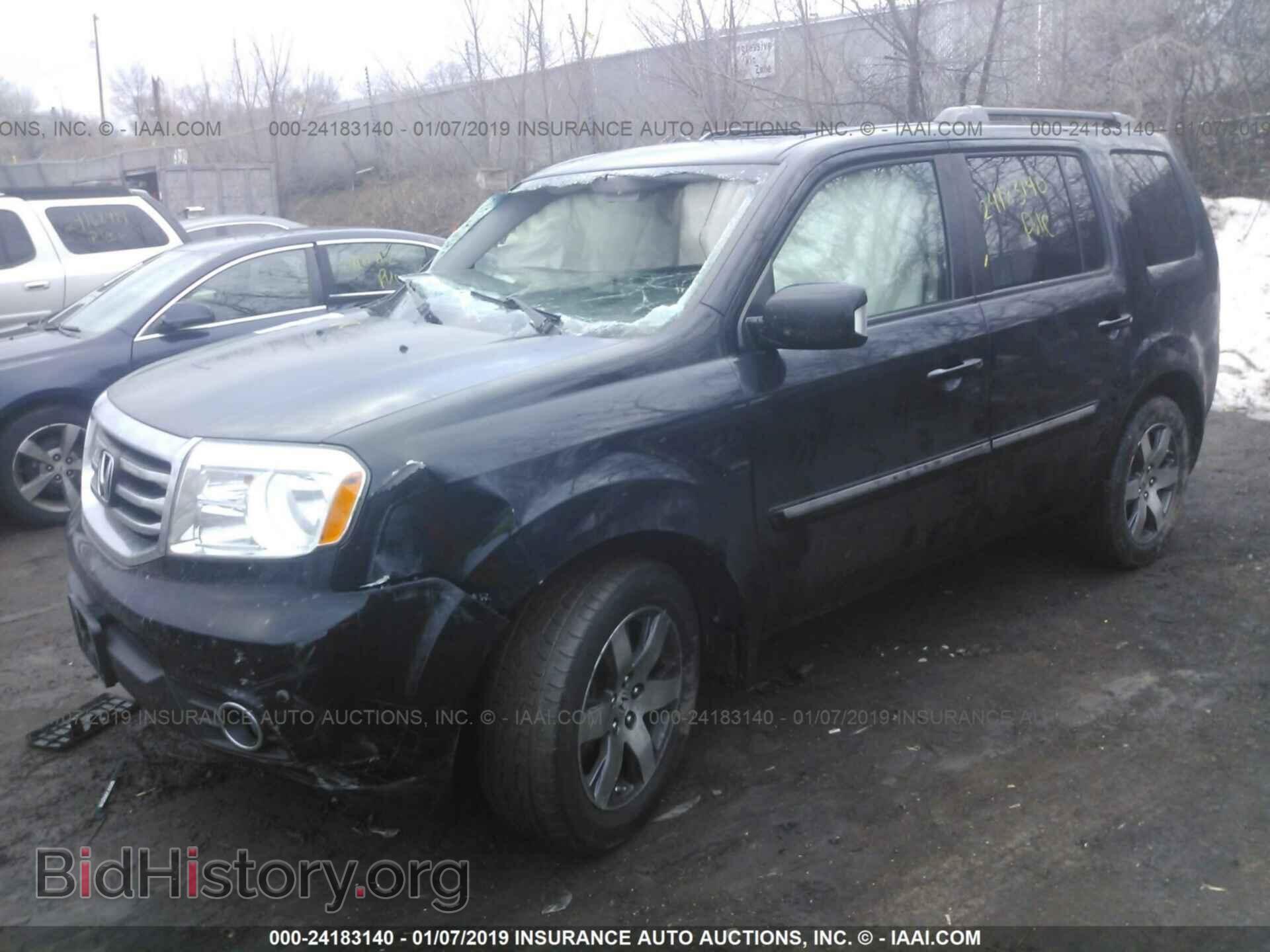 2012 HONDA PILOT - VIN: 5FNYF4H95CB032220 - Фото 2