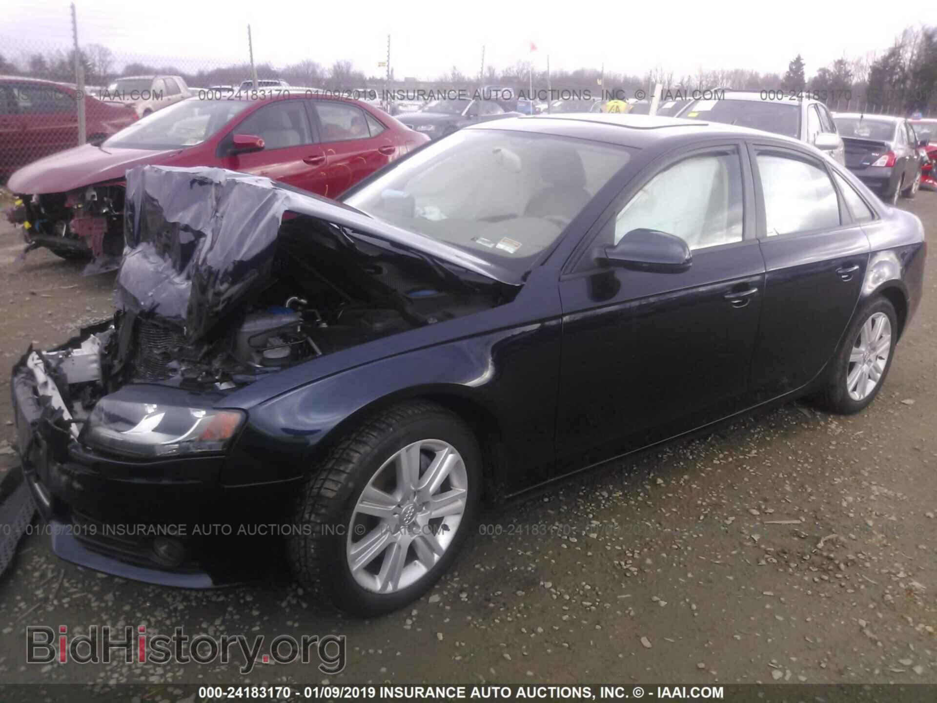 2011 AUDI A4 - VIN: WAUBFAFL9BN003674 - Фото 2