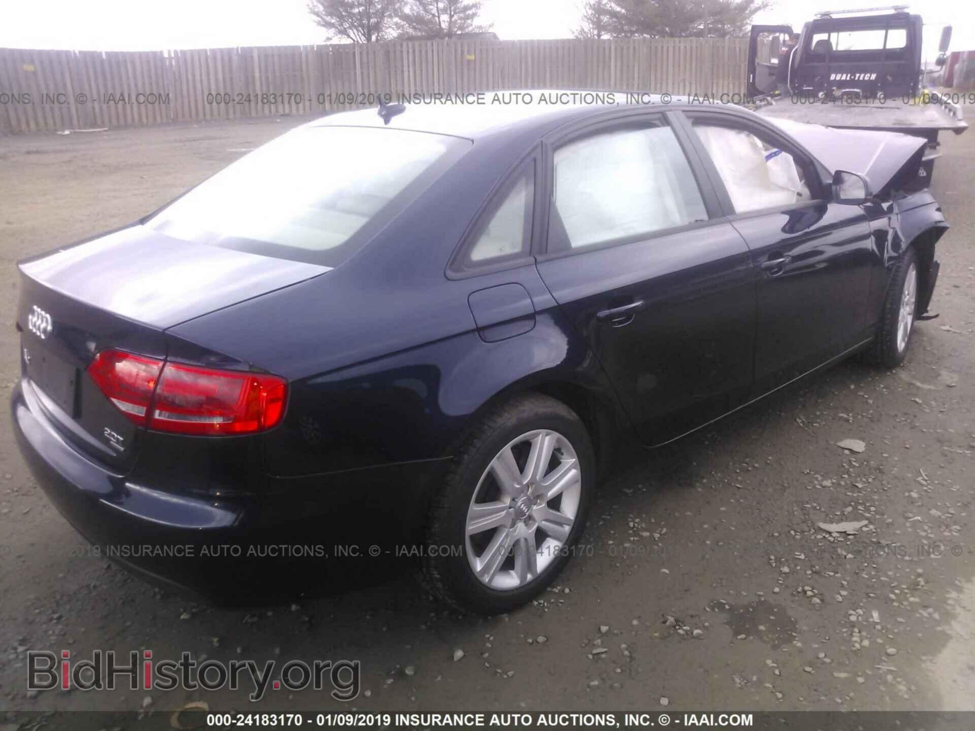 2011 AUDI A4 - VIN: WAUBFAFL9BN003674 - Фото 4