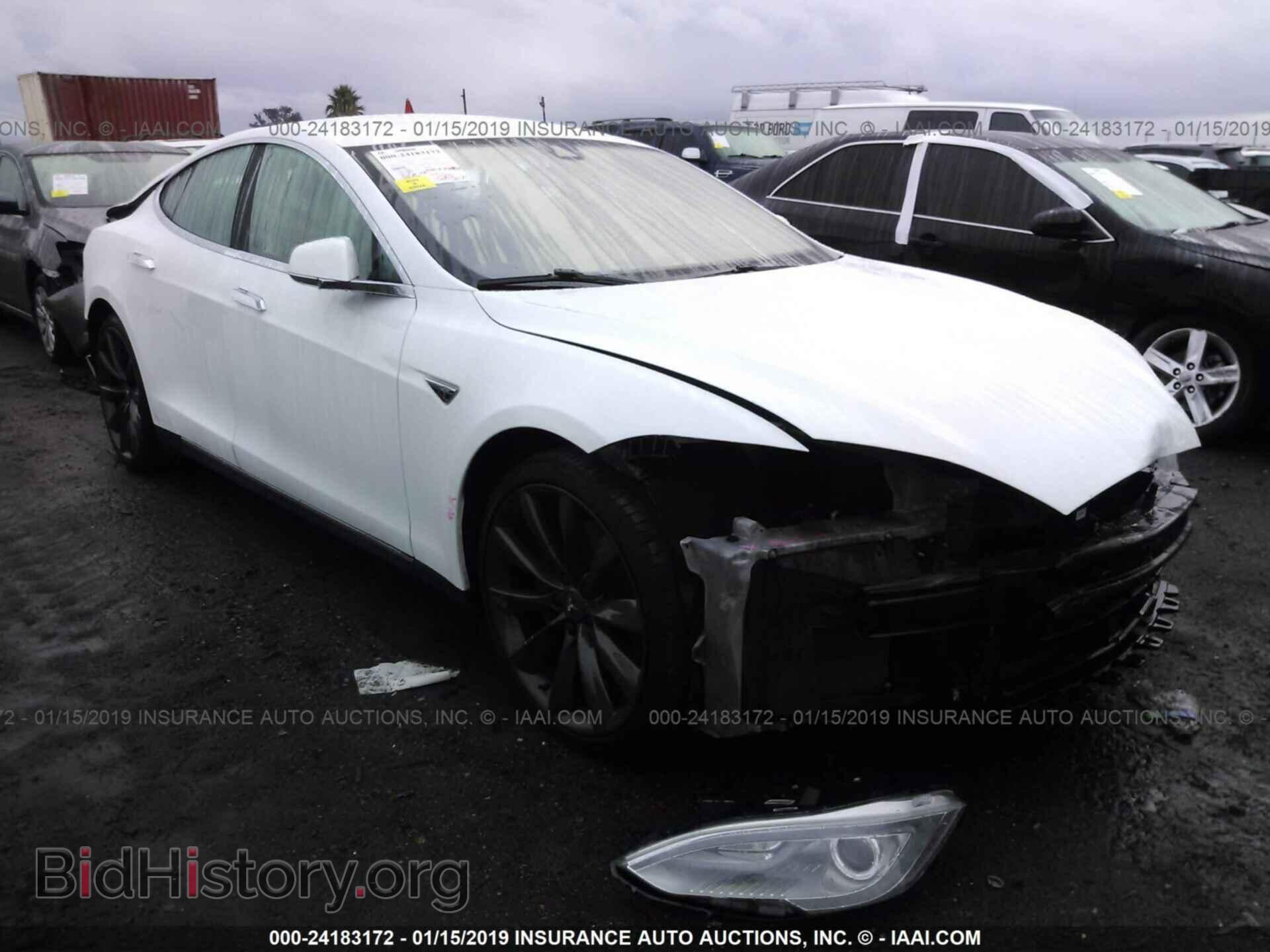 Photo 5YJSA1H19EFP52944 - TESLA MODEL S 2014