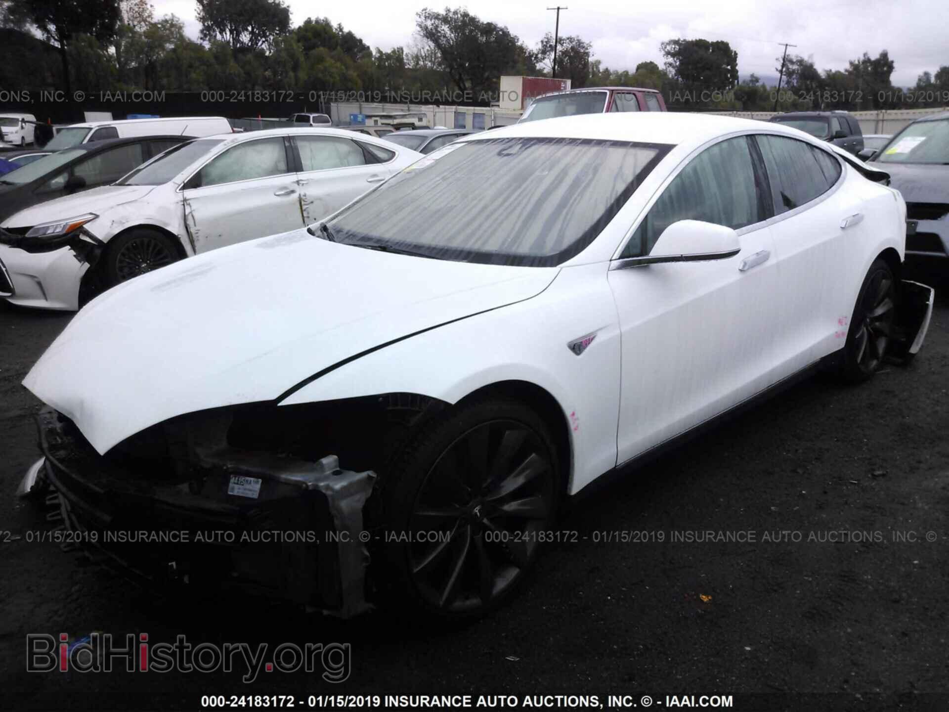 2014 TESLA MODEL S - VIN: 5YJSA1H19EFP52944 - Фото 2