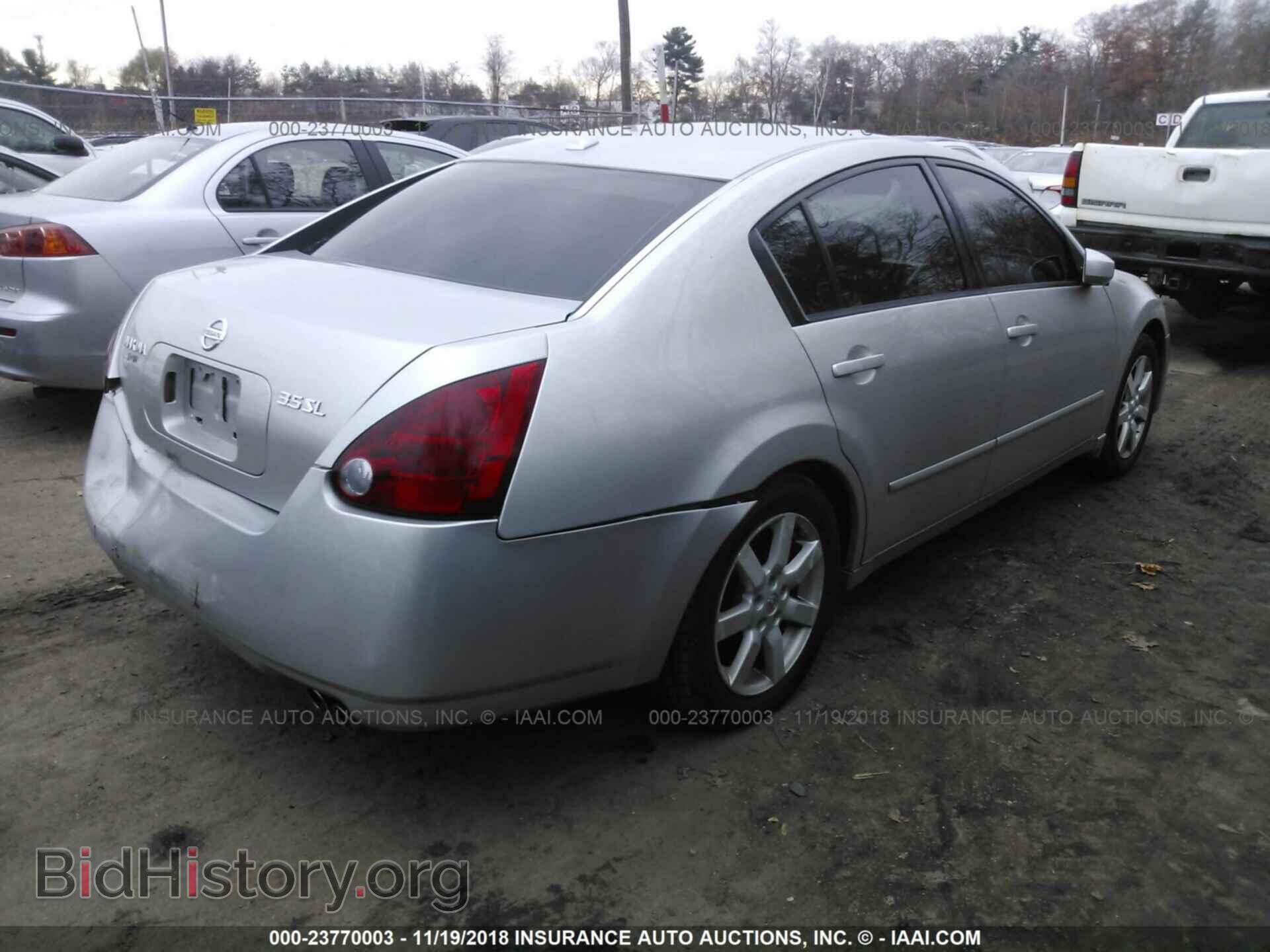 2006 NISSAN MAXIMA - VIN: 1N4BA41E66C800421 - Фото 4