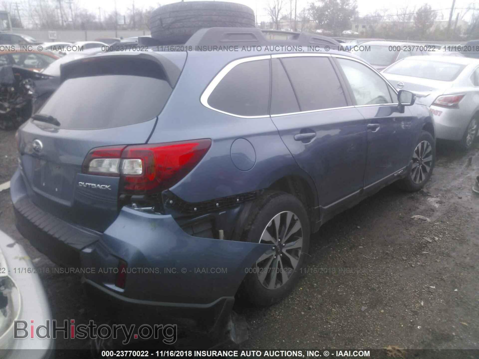 2016 SUBARU OUTBACK - VIN: 4S4BSBJC4G3319560 - Фото 4