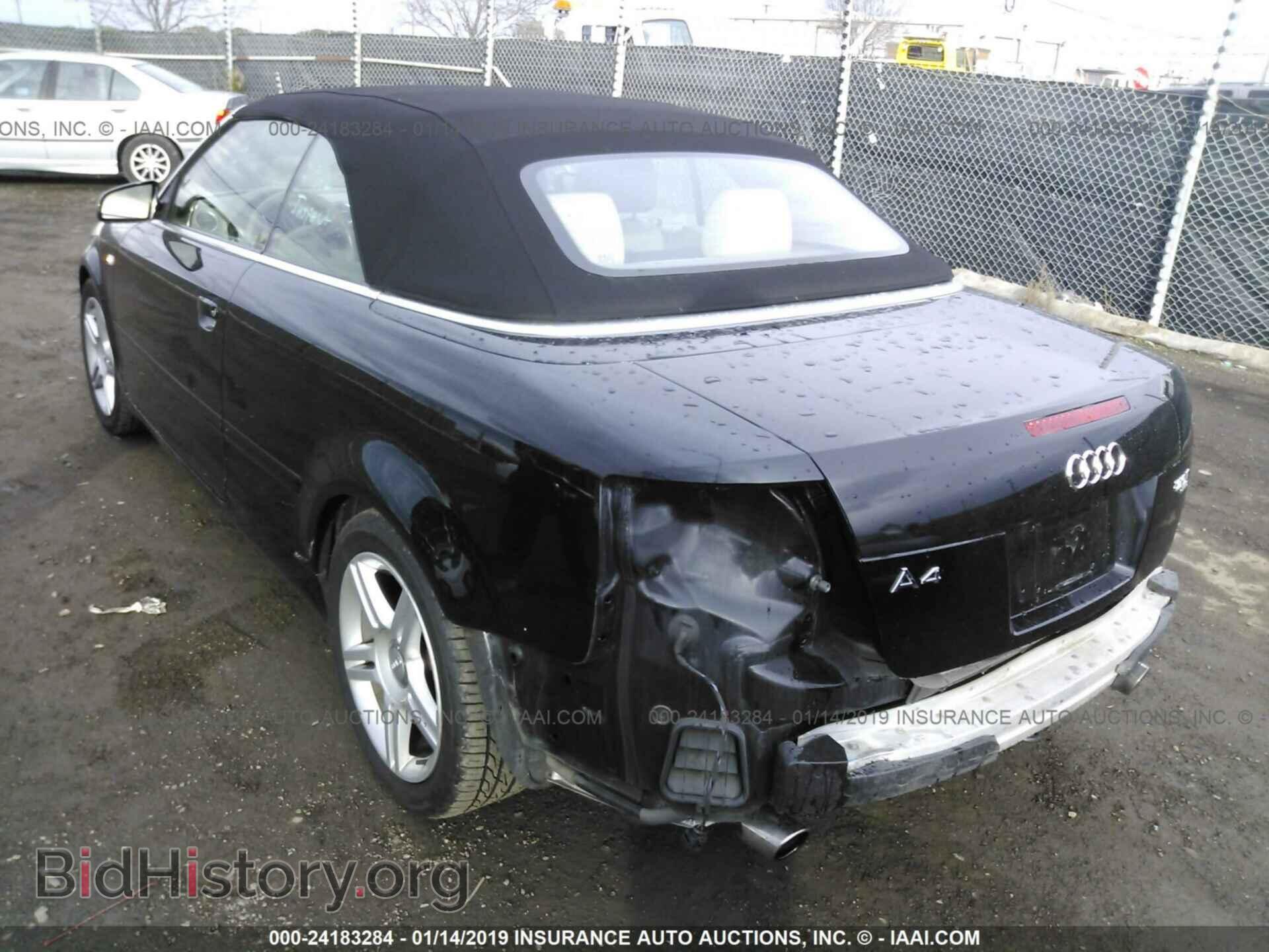 2007 AUDI A4 - VIN: WAUDF48H37K015511 - Photo 3