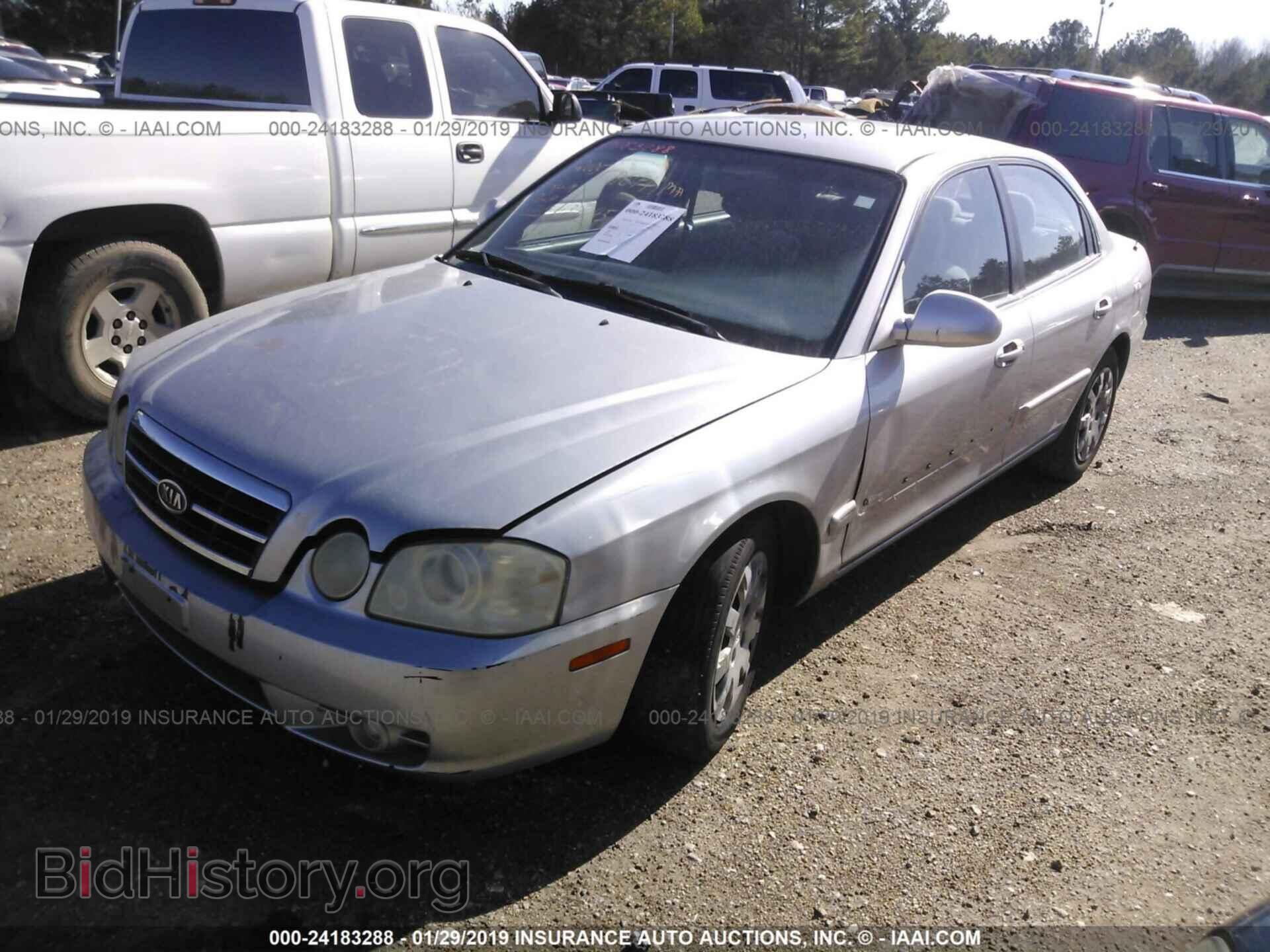 2005 KIA OPTIMA - VIN: KNAGD126955385608 - Фото 2
