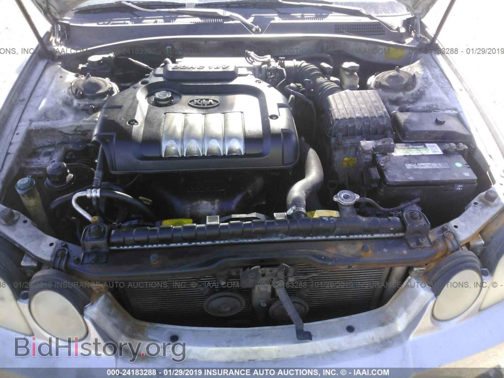 2005 KIA OPTIMA - VIN: KNAGD126955385608 - Фото 10