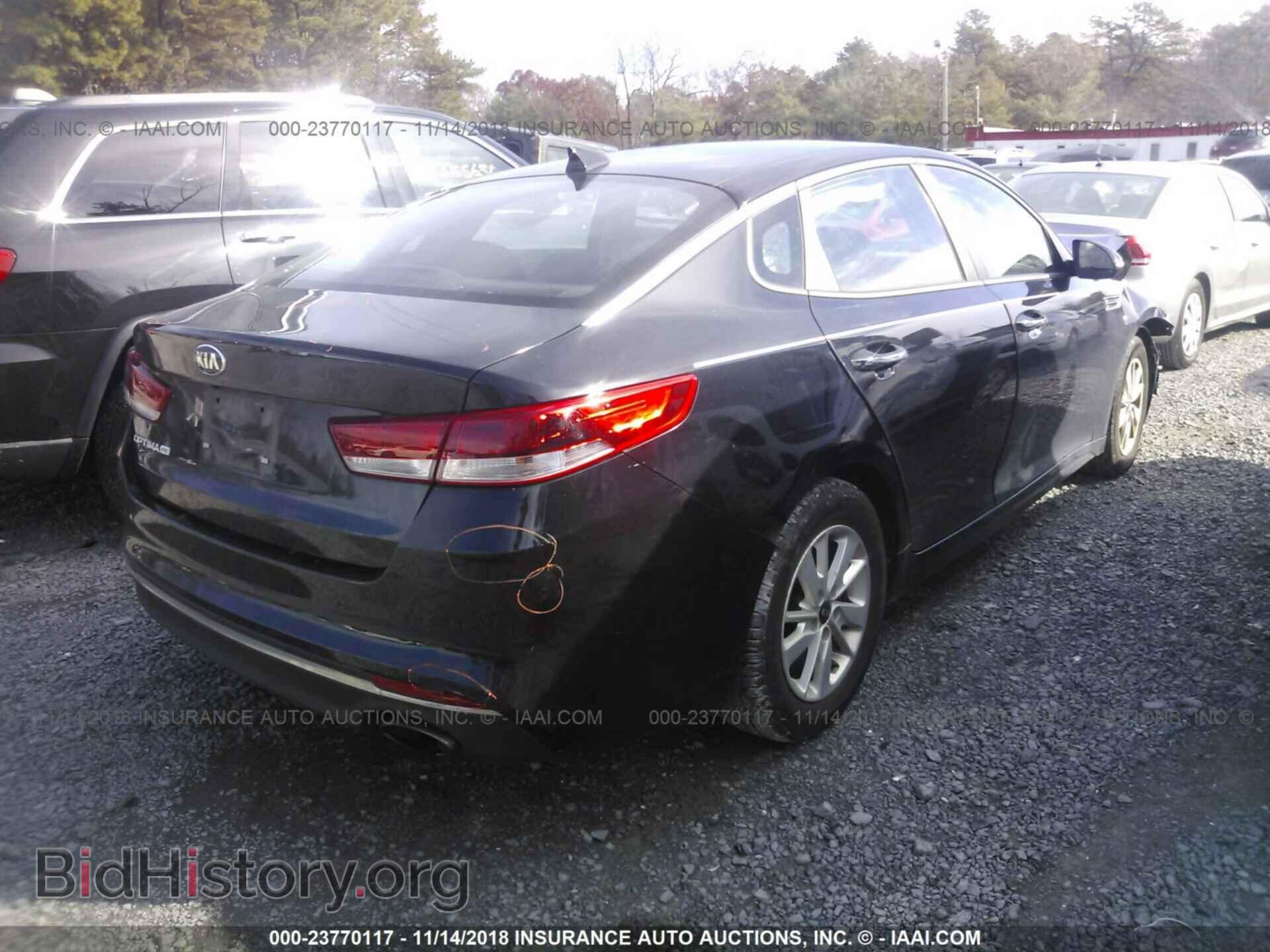 2016 KIA OPTIMA - VIN: 5XXGT4L34GG100162 - Photo 4