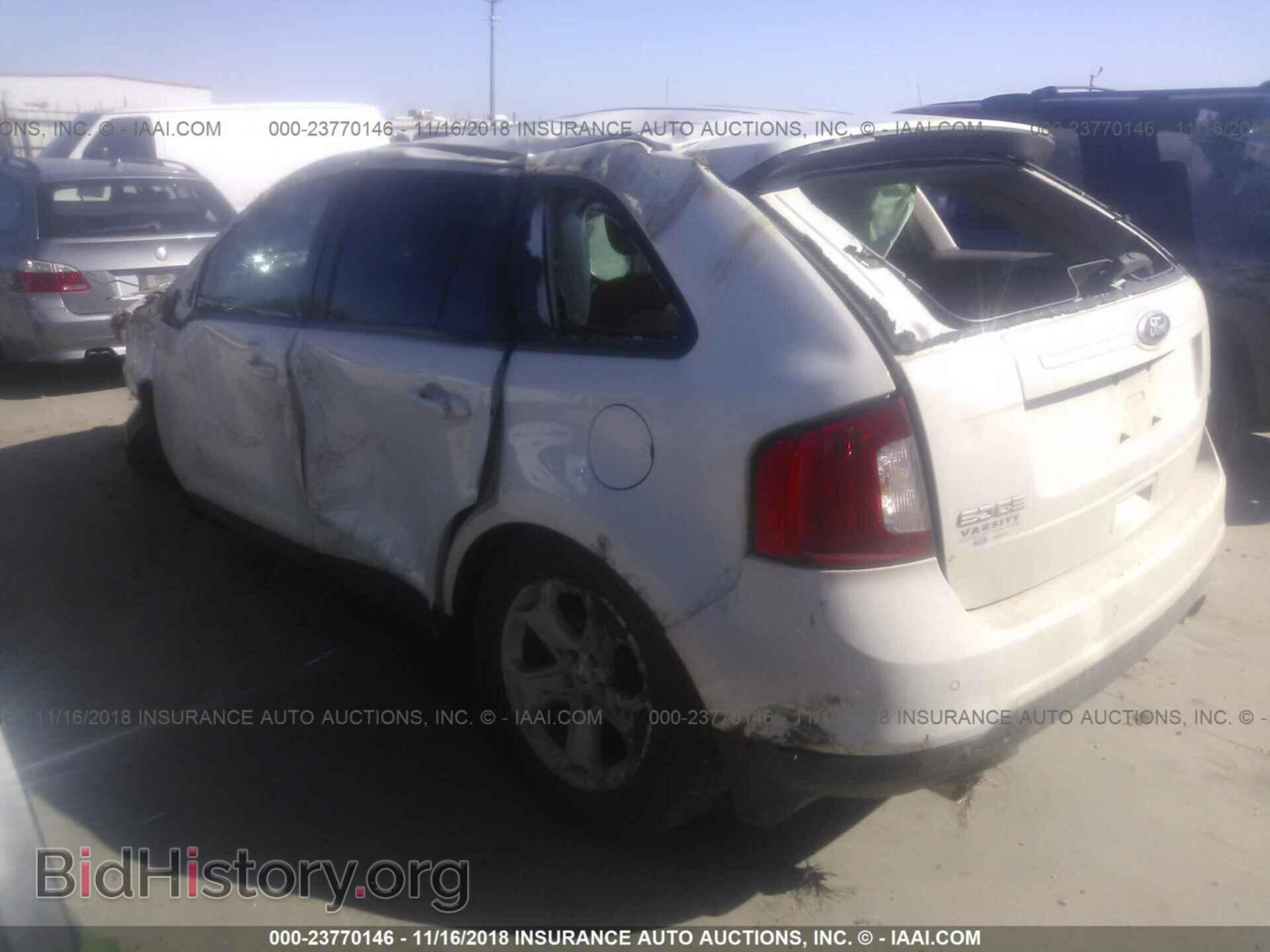 2013 FORD EDGE - VIN: 2FMDK3JC0DBE18452 - Photo 3