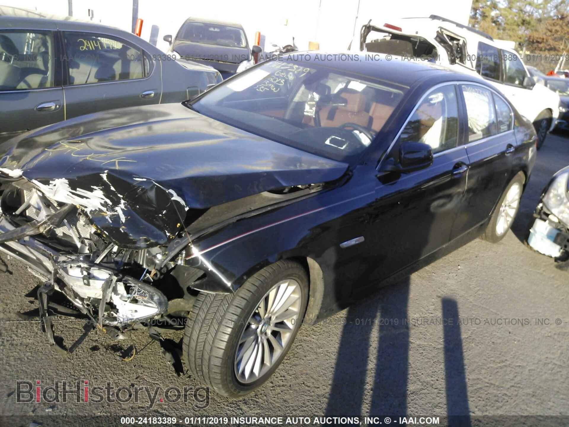 2013 BMW 535 - VIN: WBAFU7C50DDU69602 - Фото 2