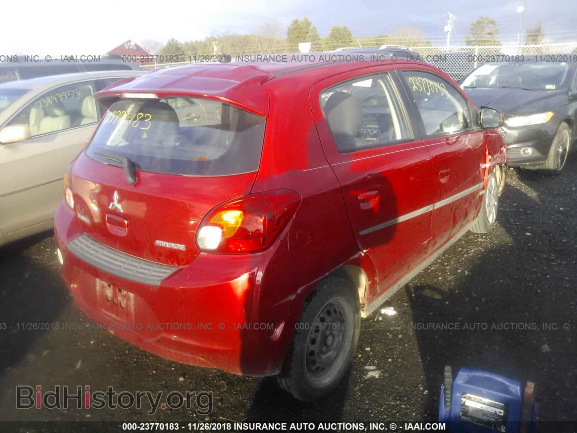 2015 MITSUBISHI MIRAGE - VIN: ML32A3HJ7FH001731 - Фото 4