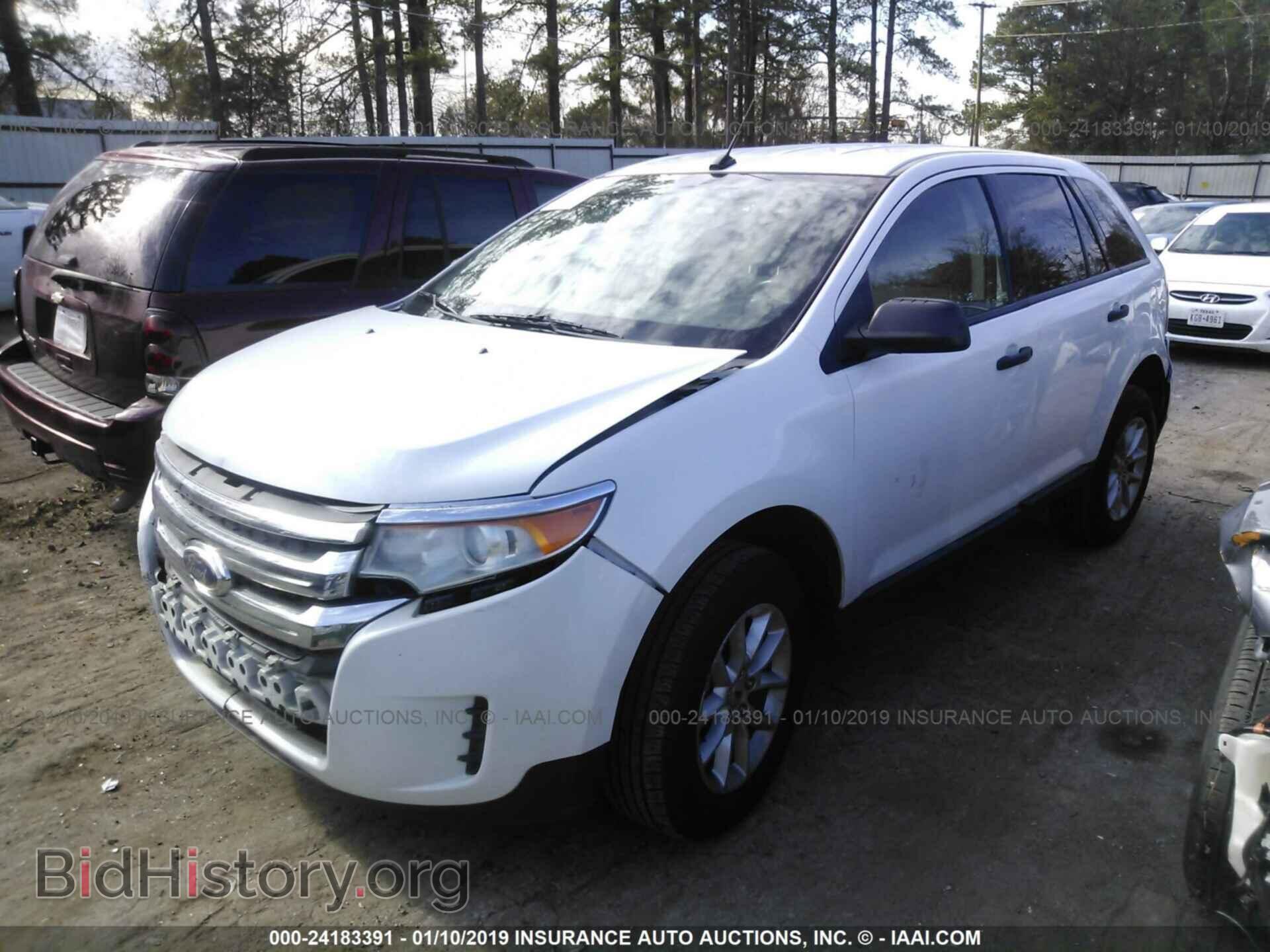 2014 FORD EDGE - VIN: 2FMDK3GC6EBB54744 - Фото 2