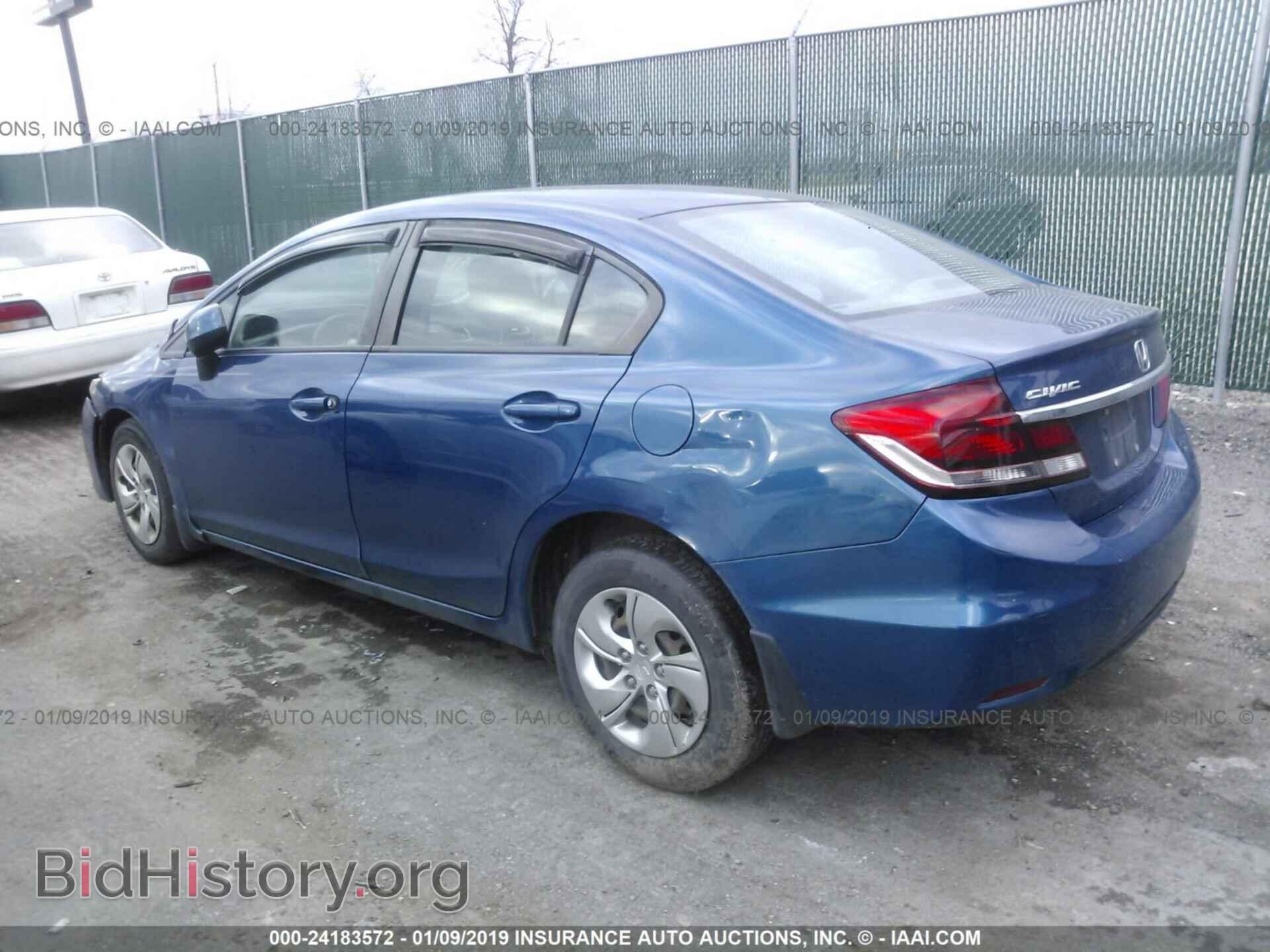 2013 HONDA CIVIC - VIN: 19XFB2F50DE062207 - Фото 3