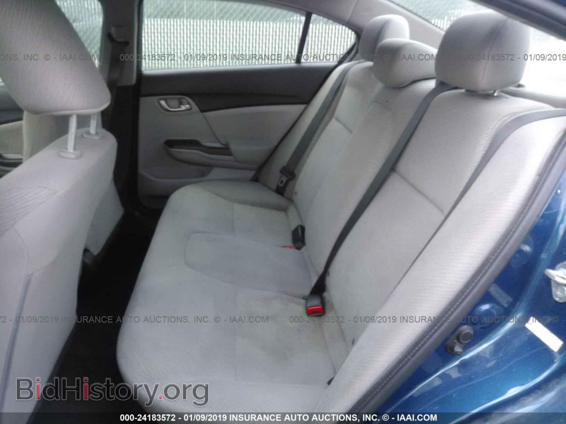 2013 HONDA CIVIC - VIN: 19XFB2F50DE062207 - Фото 8