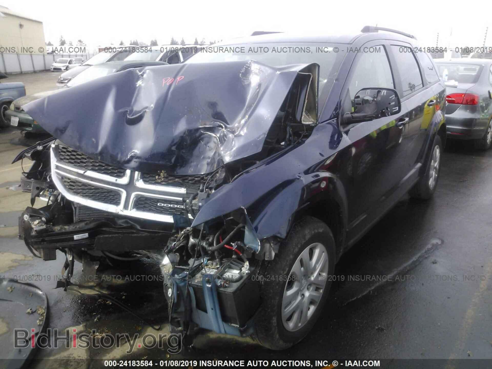 2017 DODGE JOURNEY - VIN: 3C4PDCAB5HT603688 - Фото 2