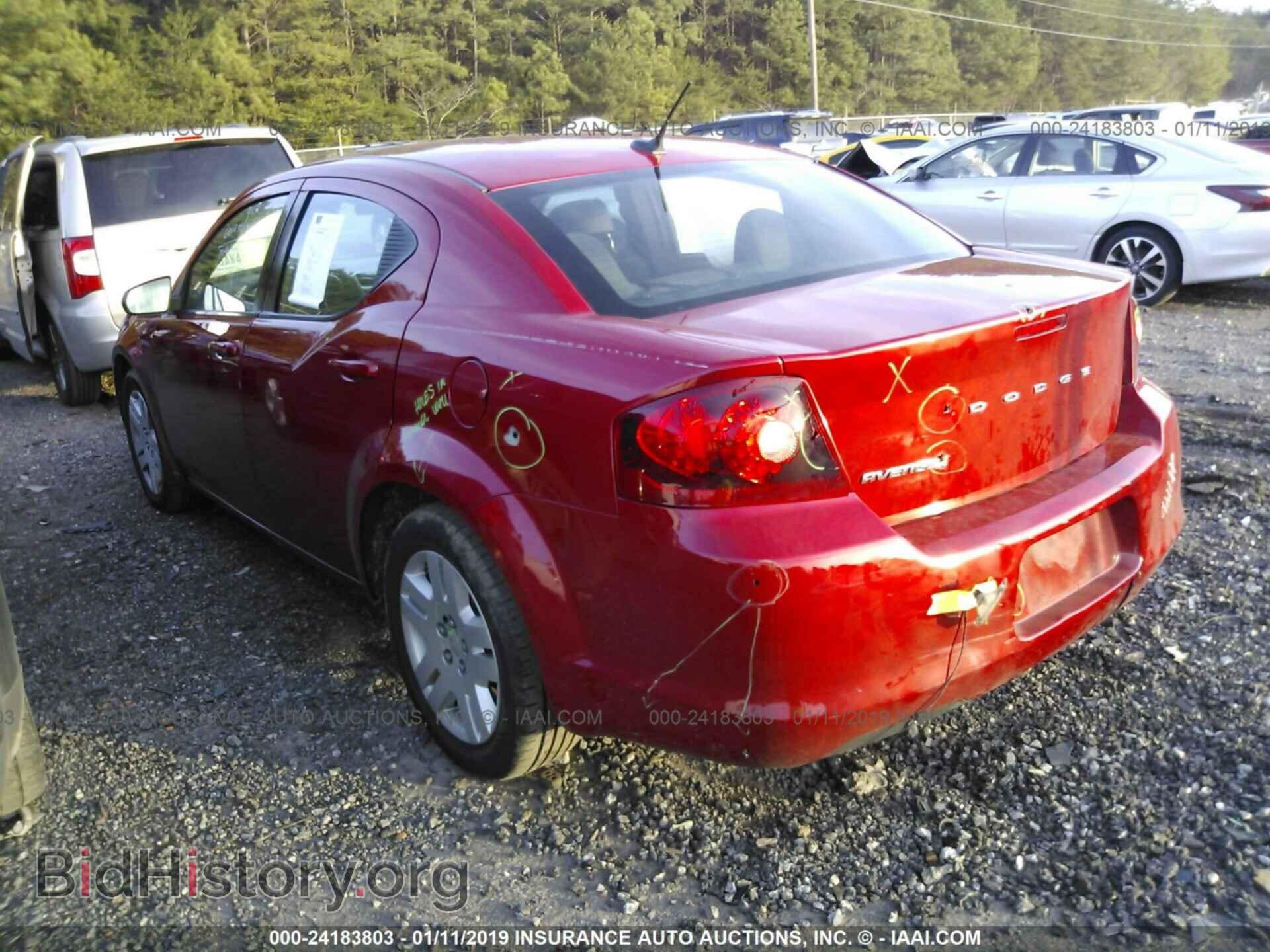 2011 DODGE AVENGER - VIN: 1B3BD4FB7BN573093 - Фото 3