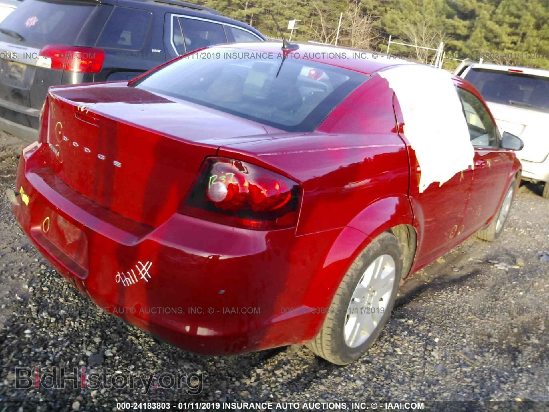 2011 DODGE AVENGER - VIN: 1B3BD4FB7BN573093 - Фото 4