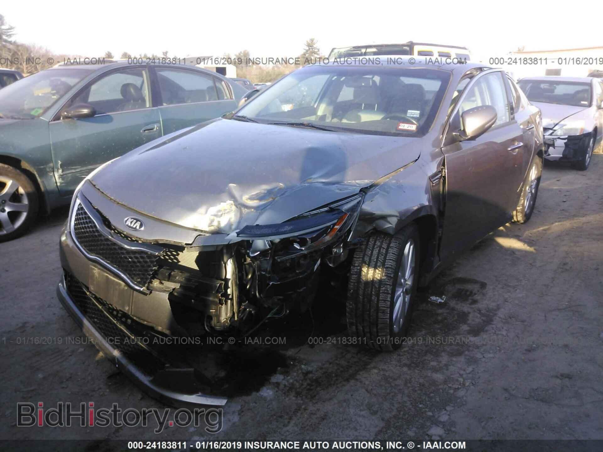 2015 KIA OPTIMA - VIN: 5XXGN4A79FG464754 - Photo 2