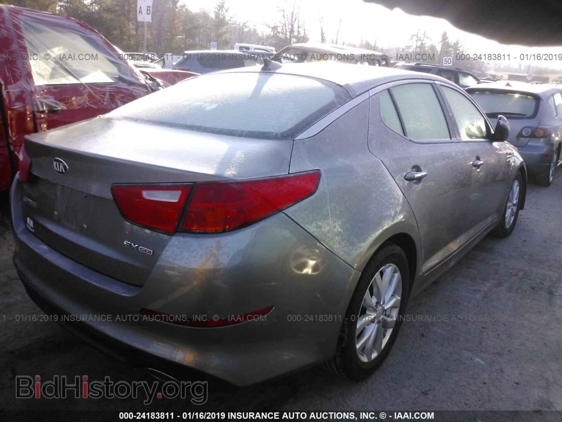 2015 KIA OPTIMA - VIN: 5XXGN4A79FG464754 - Photo 4