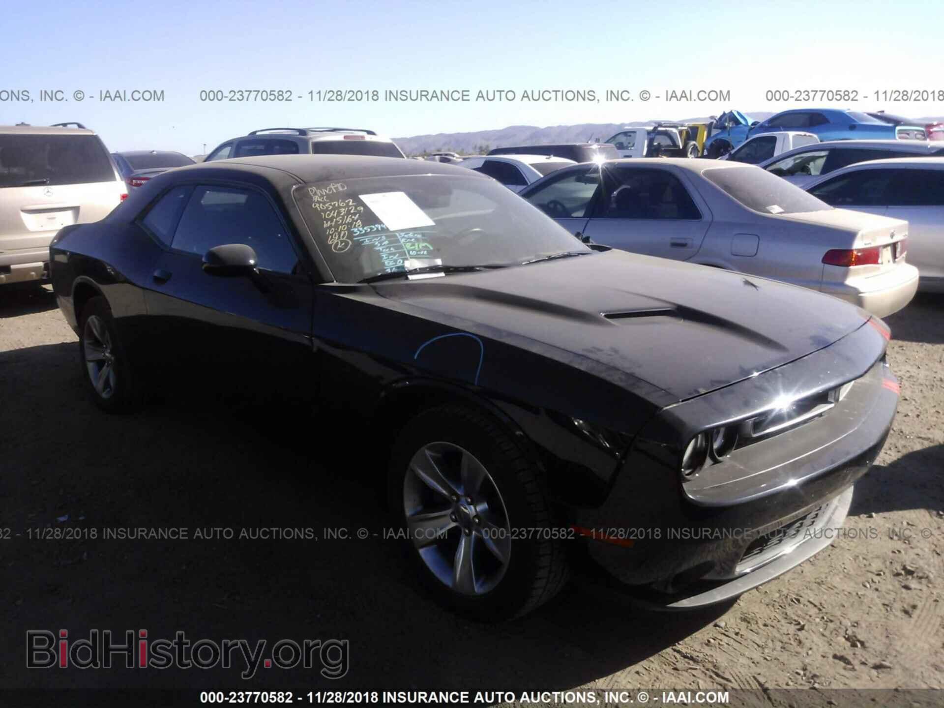 Photo 2C3CDZAG1FH905762 - DODGE CHALLENGER 2015