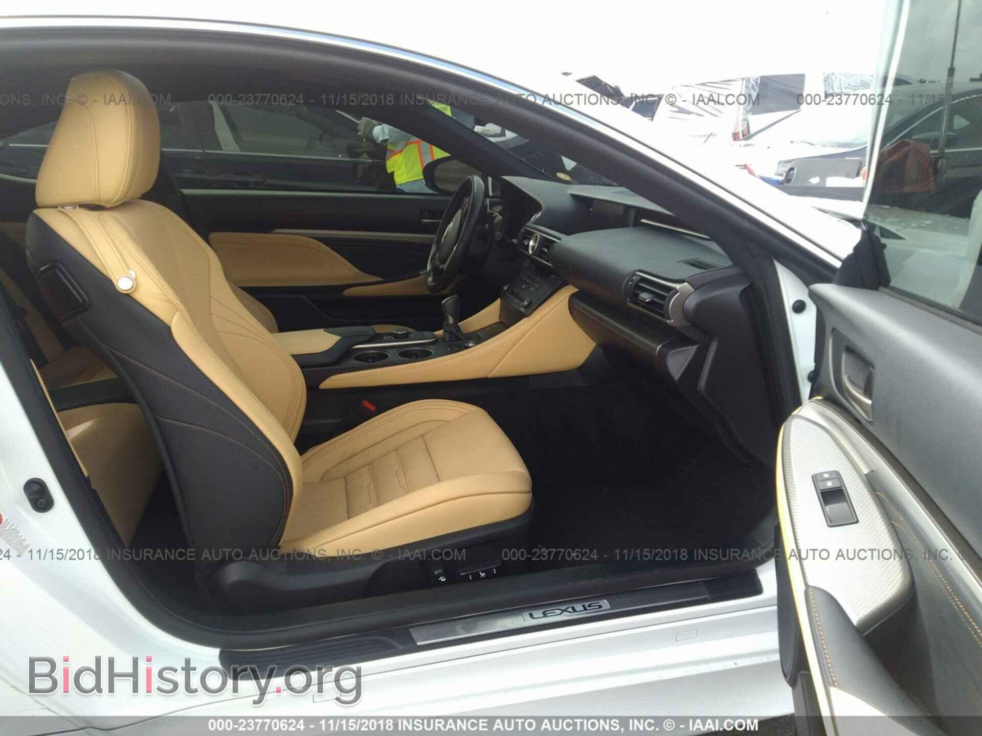 2017 LEXUS RC - VIN: JTHHA5BC0H5005183 - Photo 5
