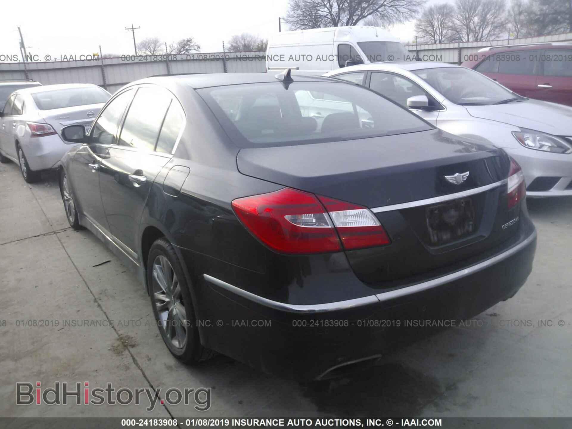 2012 HYUNDAI GENESIS - VIN: KMHGC4DF9CU156218 - Фото 3