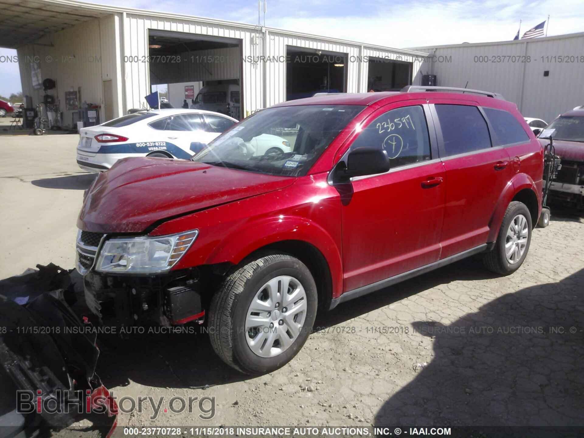 2018 DODGE JOURNEY - VIN: 3C4PDCABXJT236597 - Фото 2