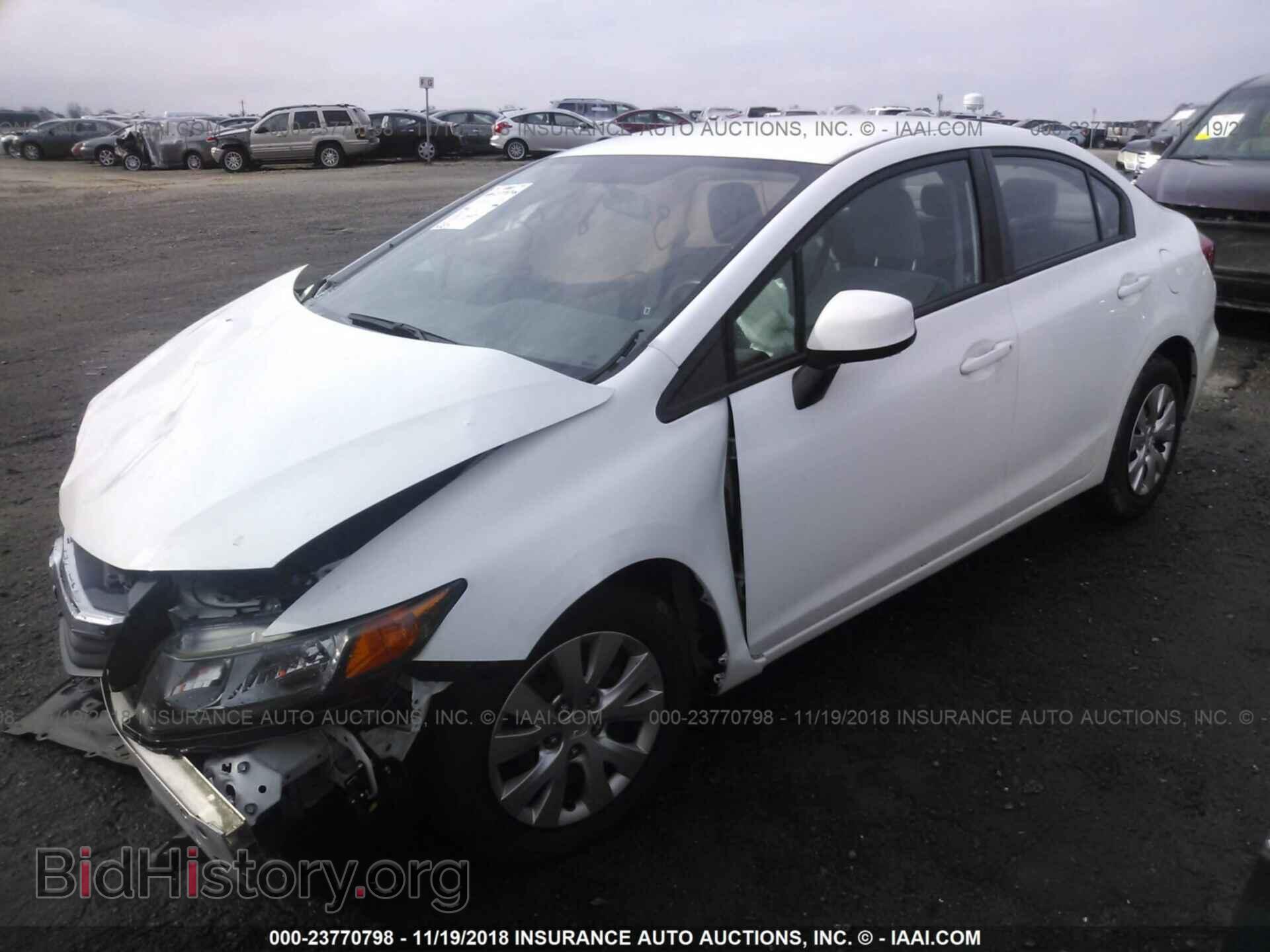 2012 HONDA CIVIC - VIN: 19XFB2F52CE065012 - Photo 2