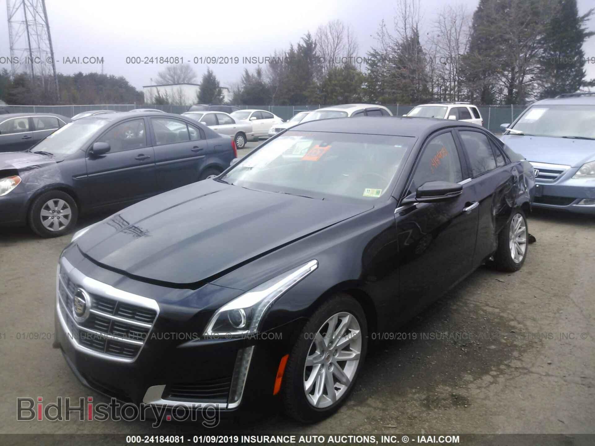 2014 CADILLAC CTS - VIN: 1G6AP5SX4E0128484 - Фото 2