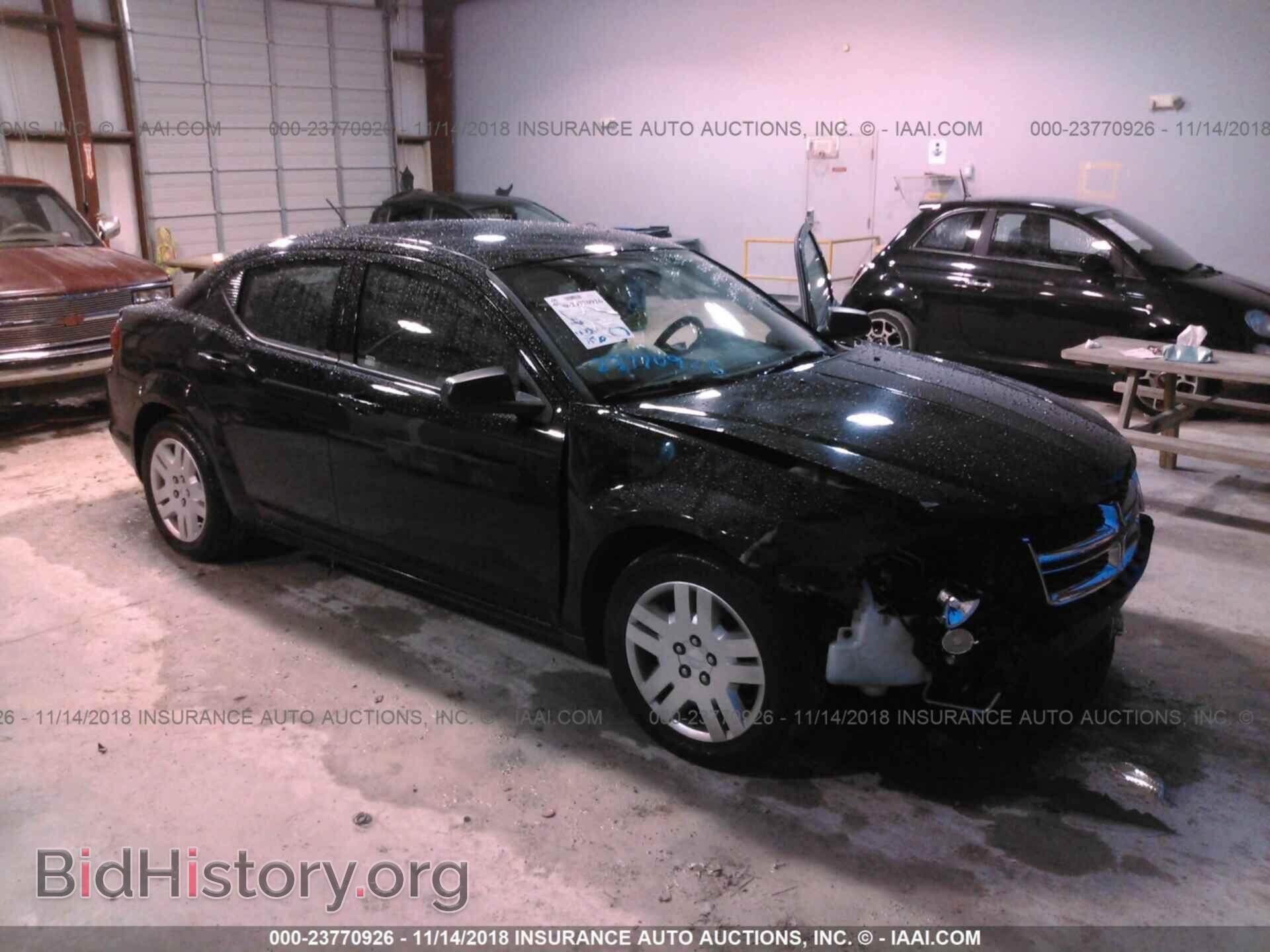 Photo 1C3CDZAB5CN324823 - DODGE AVENGER 2012