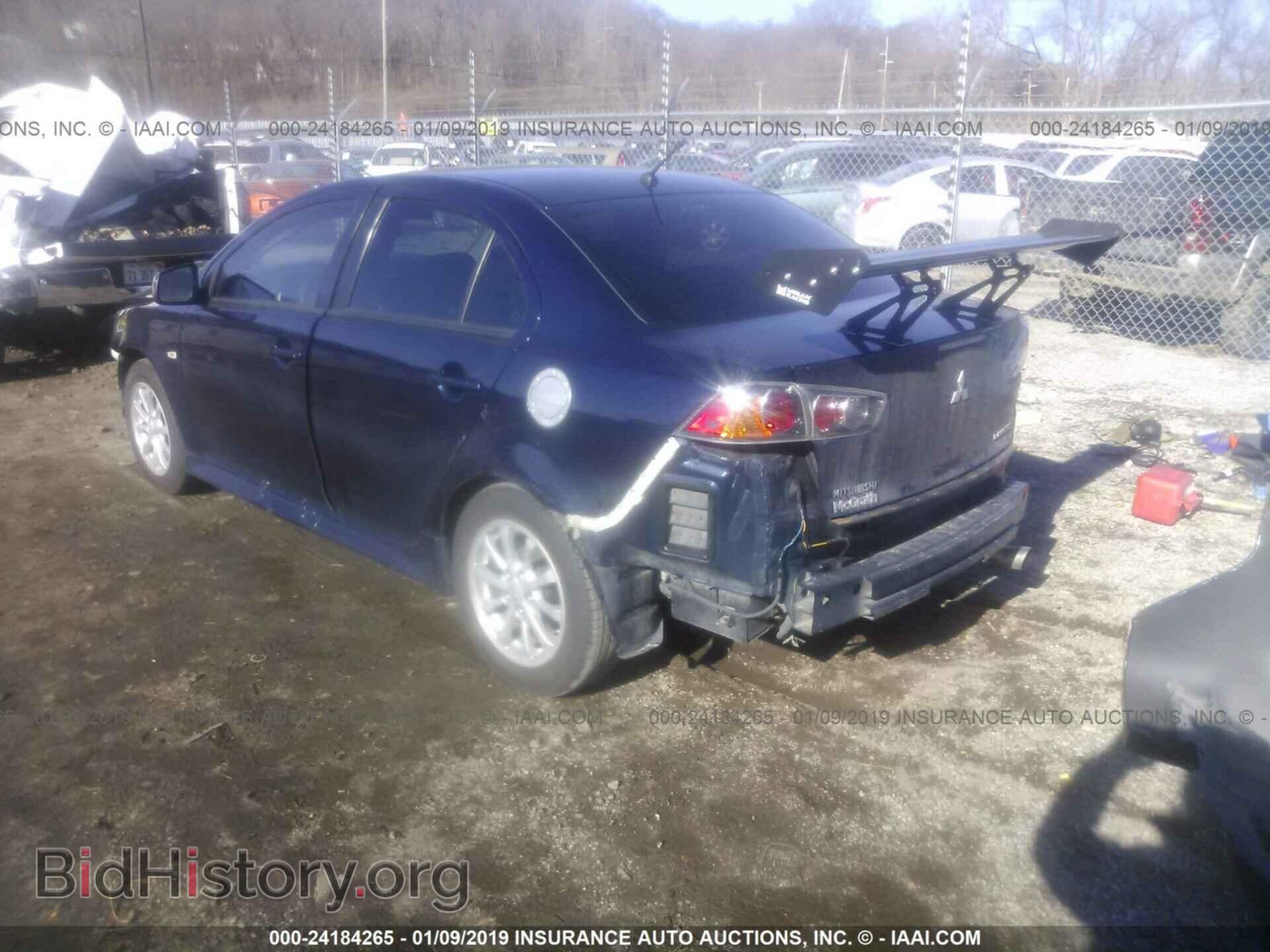 2014 MITSUBISHI LANCER - VIN: JA32U2FU8EU011605 - Фото 3