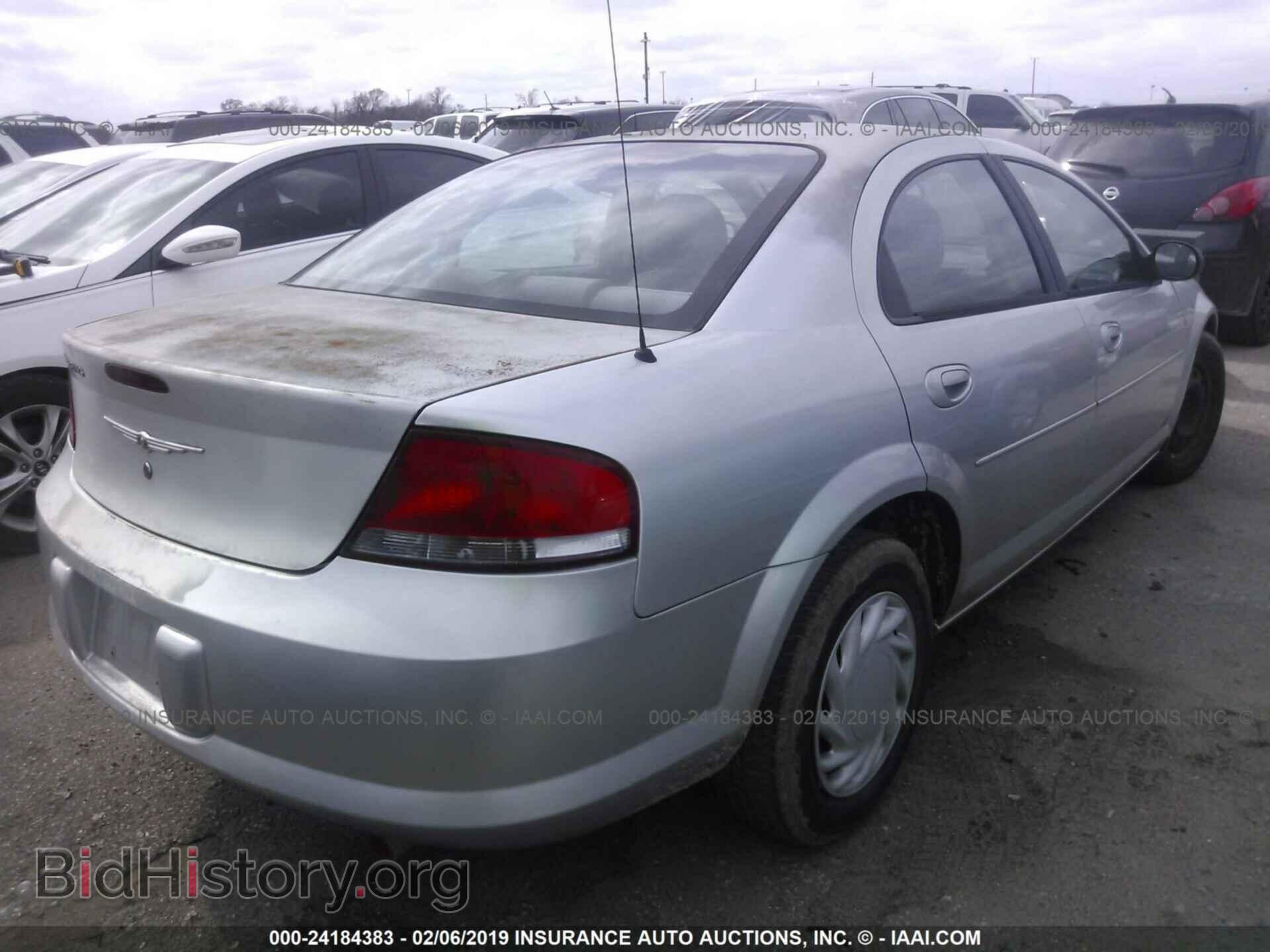 2006 CHRYSLER SEBRING - VIN: 1C3EL46X36N205613 - Фото 4