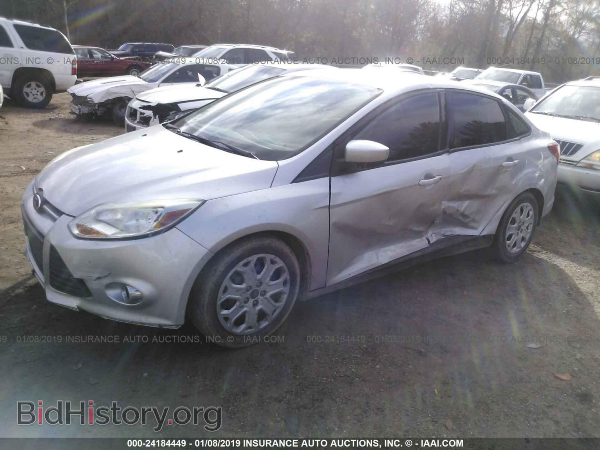 2012 FORD FOCUS - VIN: 1FAHP3F26CL444307 - Фото 2