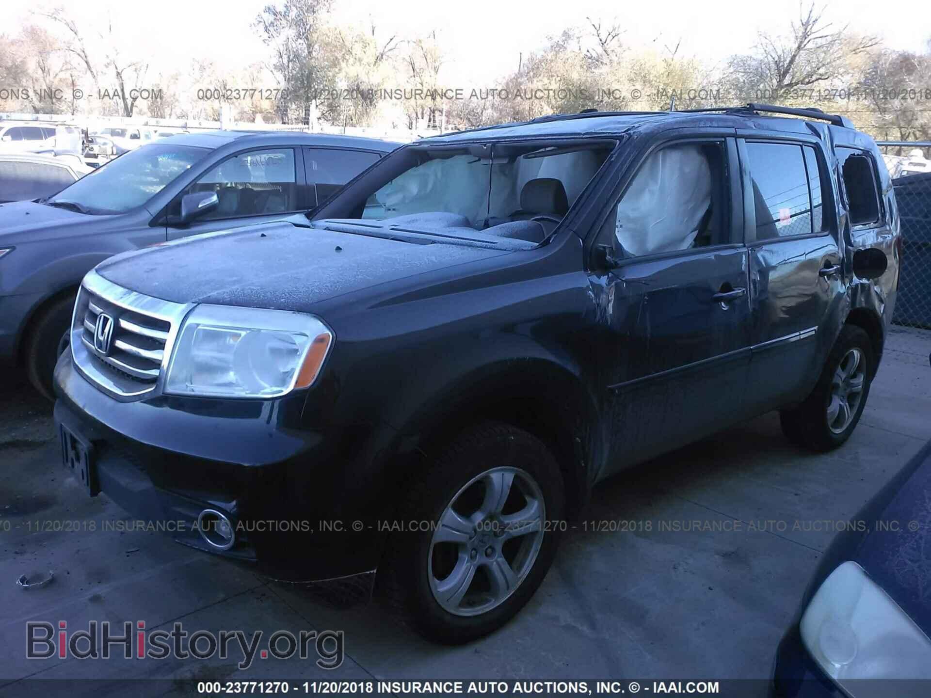 2012 HONDA PILOT - VIN: 5FNYF4H51CB018098 - Photo 2