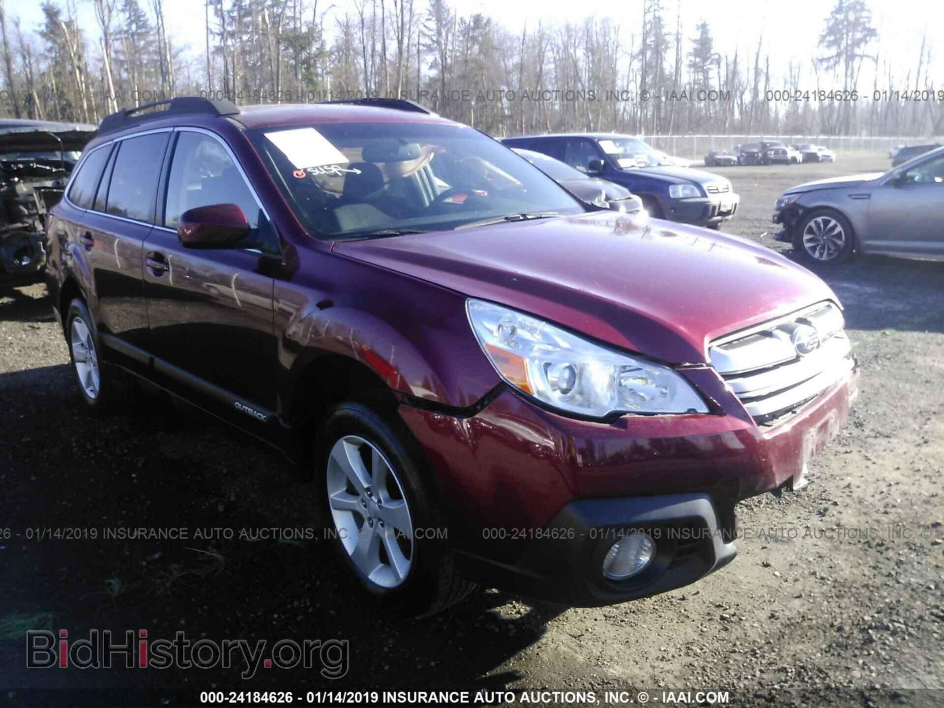 Фотография 4S4BRBDC0E3315008 - SUBARU OUTBACK 2014