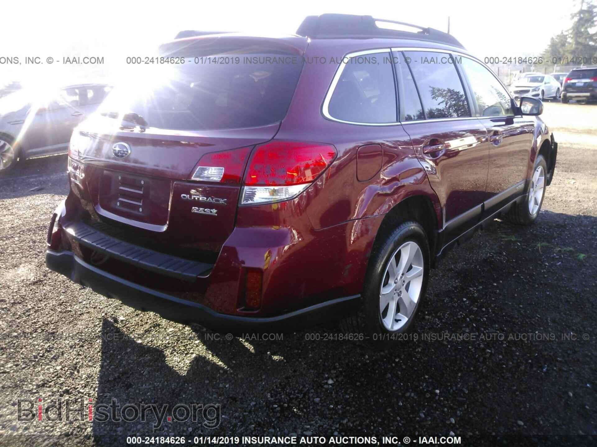 2014 SUBARU OUTBACK - VIN: 4S4BRBDC0E3315008 - Фото 4