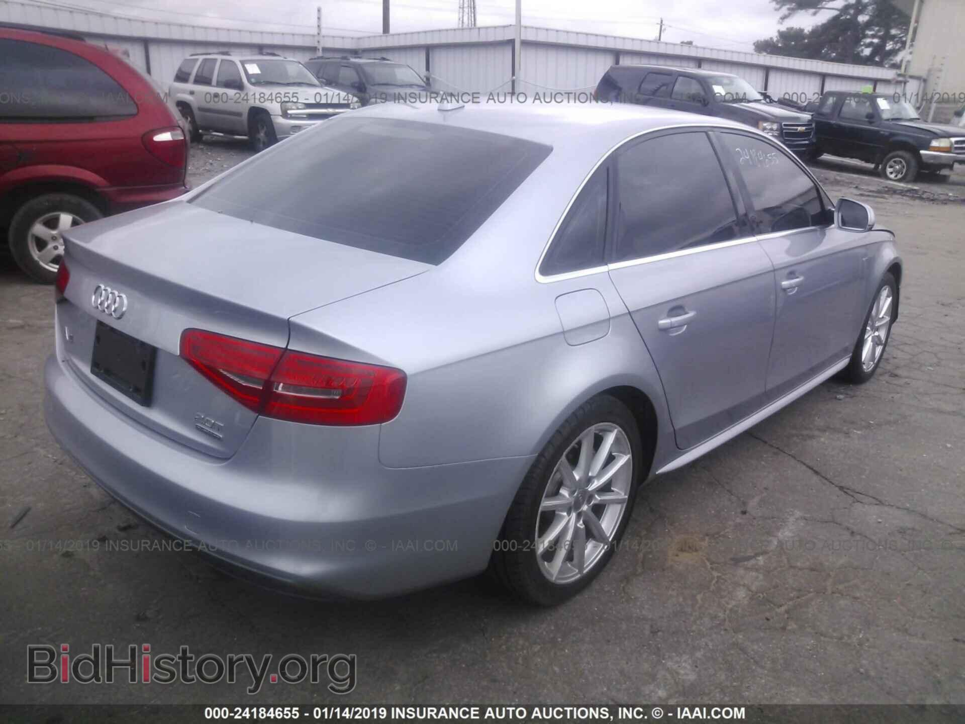 2015 AUDI A4 - VIN: WAUBFAFL0FN036262 - Photo 4