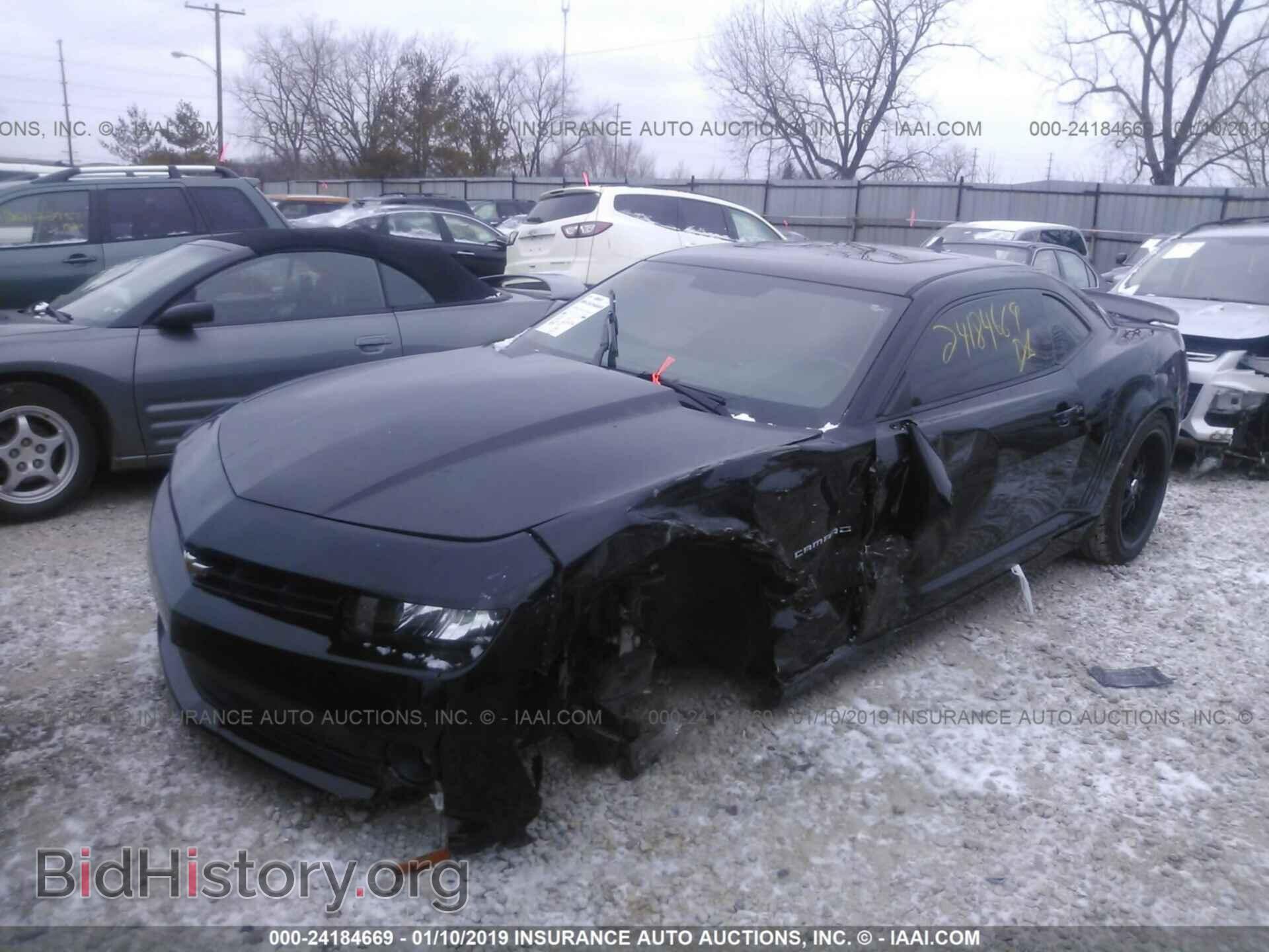 2014 CHEVROLET CAMARO - VIN: 2G1FB1E33E9121981 - Фото 2