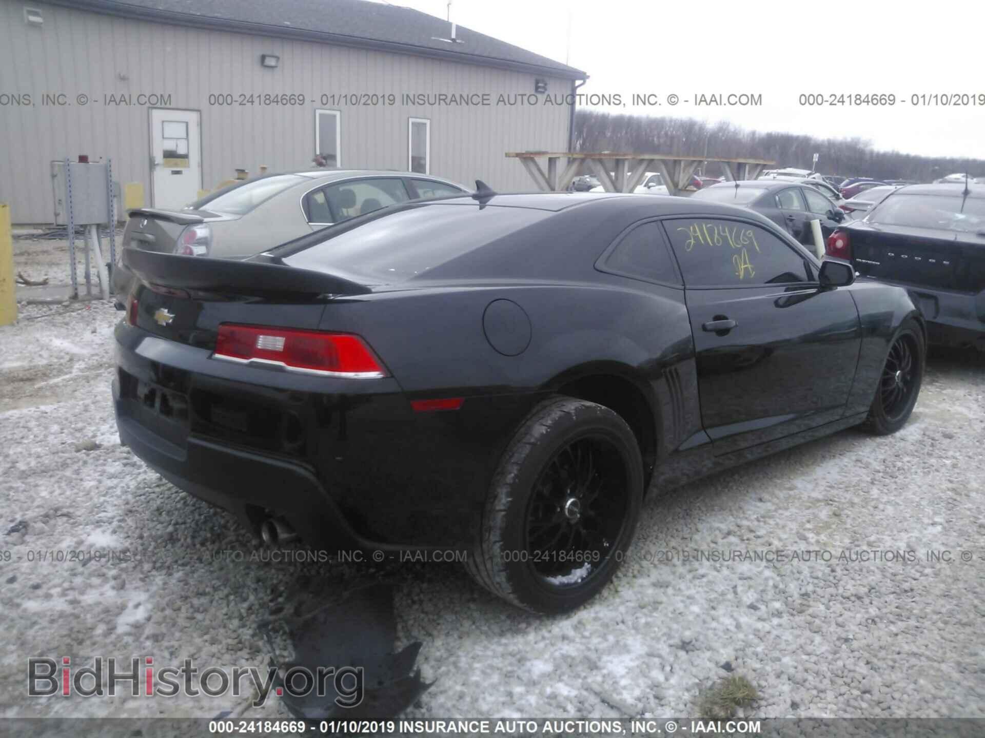 2014 CHEVROLET CAMARO - VIN: 2G1FB1E33E9121981 - Фото 4