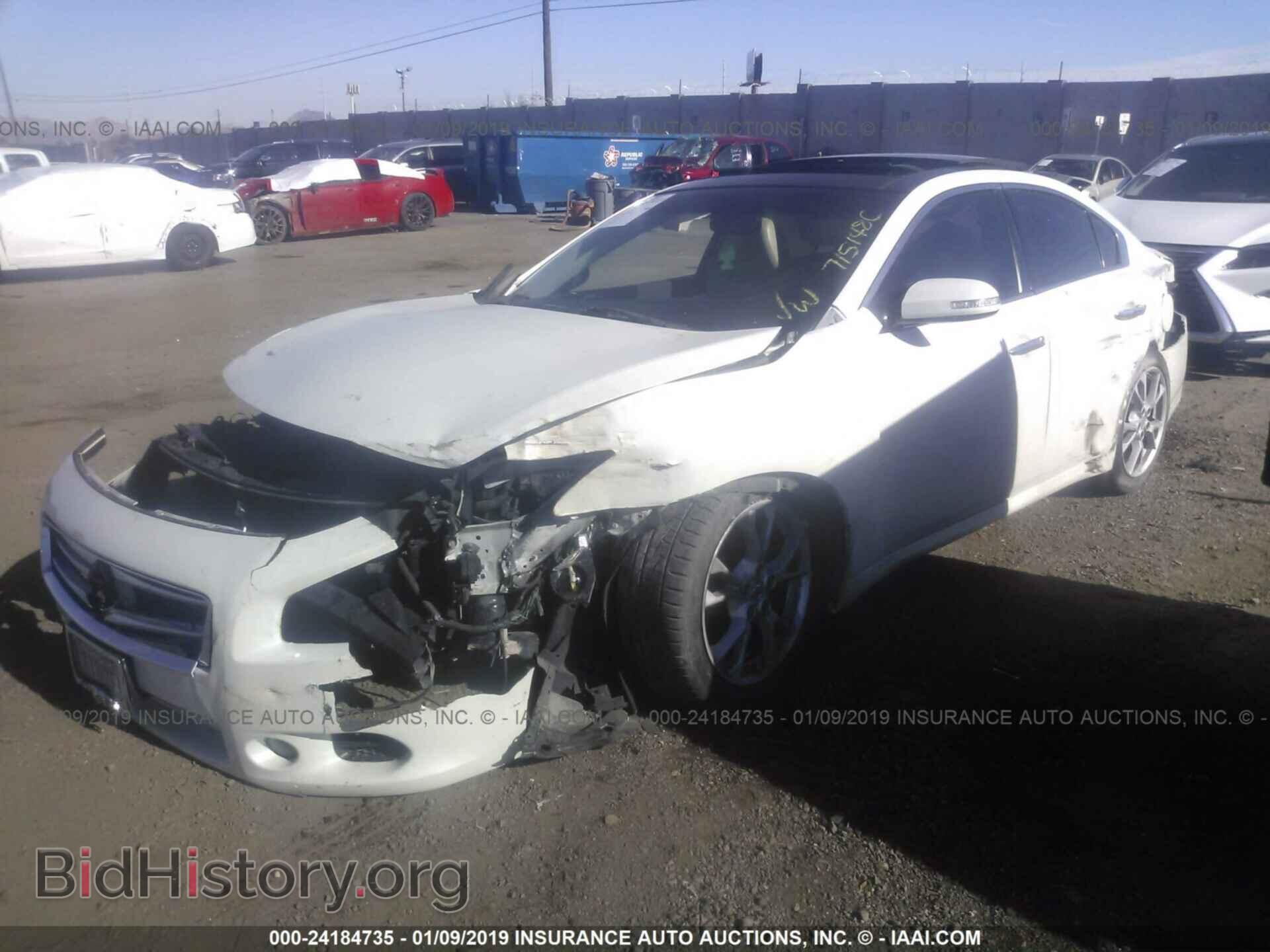 2014 NISSAN MAXIMA - VIN: 1N4AA5AP6EC907664 - Фото 2