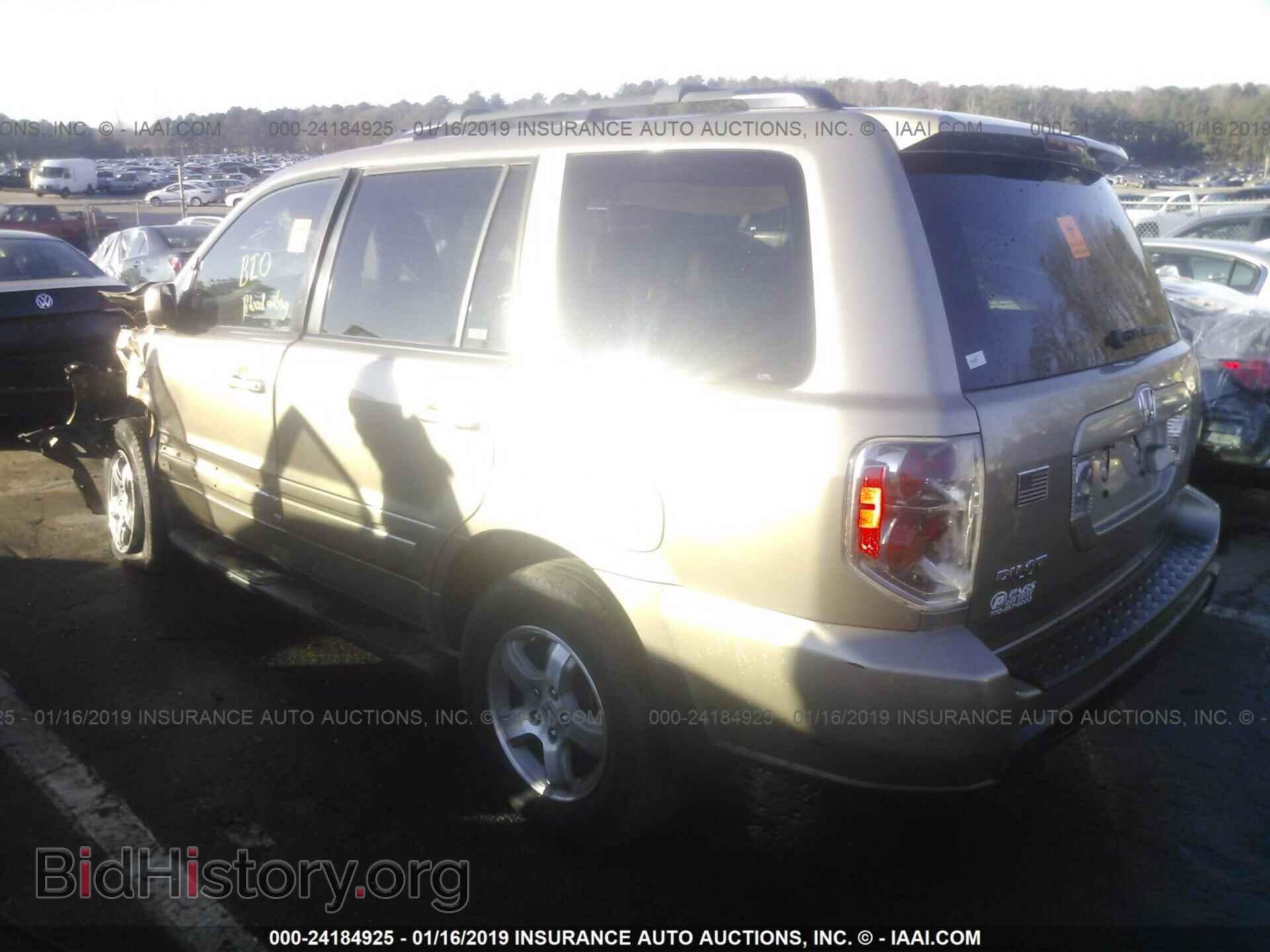 2007 HONDA PILOT - VIN: 5FNYF28757B034168 - Фото 3