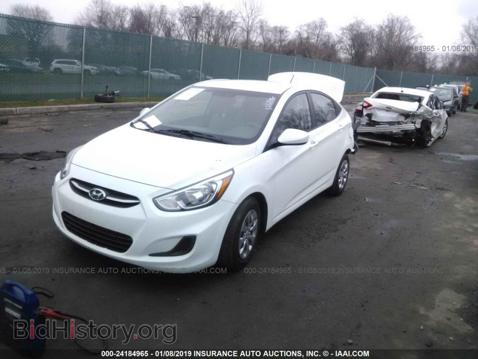 2016 HYUNDAI ACCENT - VIN: KMHCT4AE9GU978033 - Фото 2