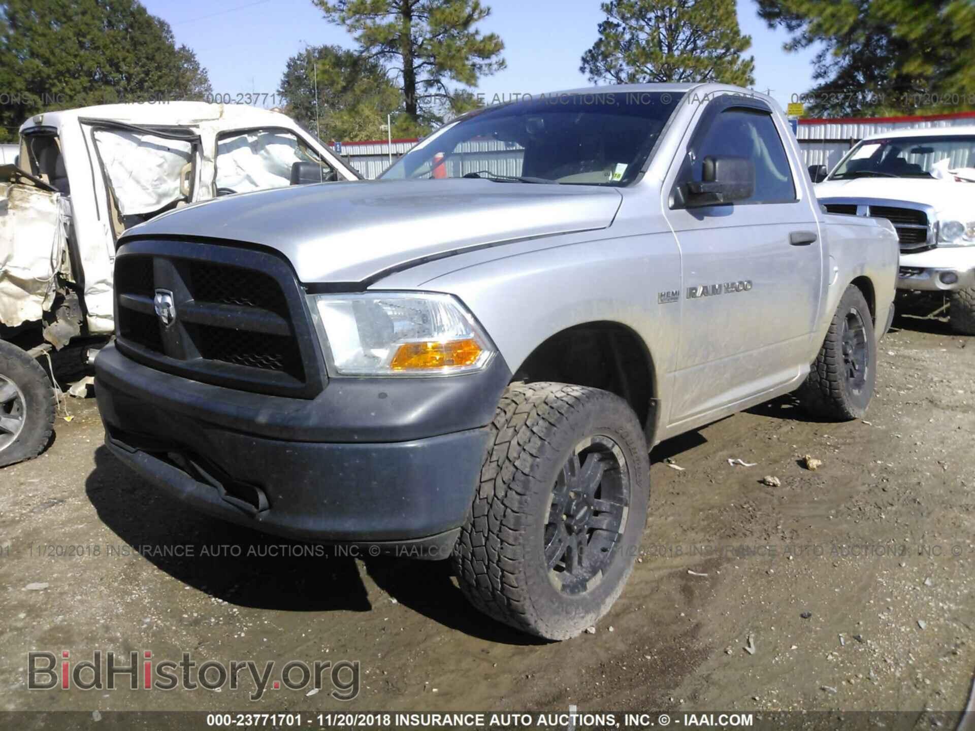 2012 DODGE RAM 1500 - VIN: 3C6JD7AT9CG244120 - Фото 2