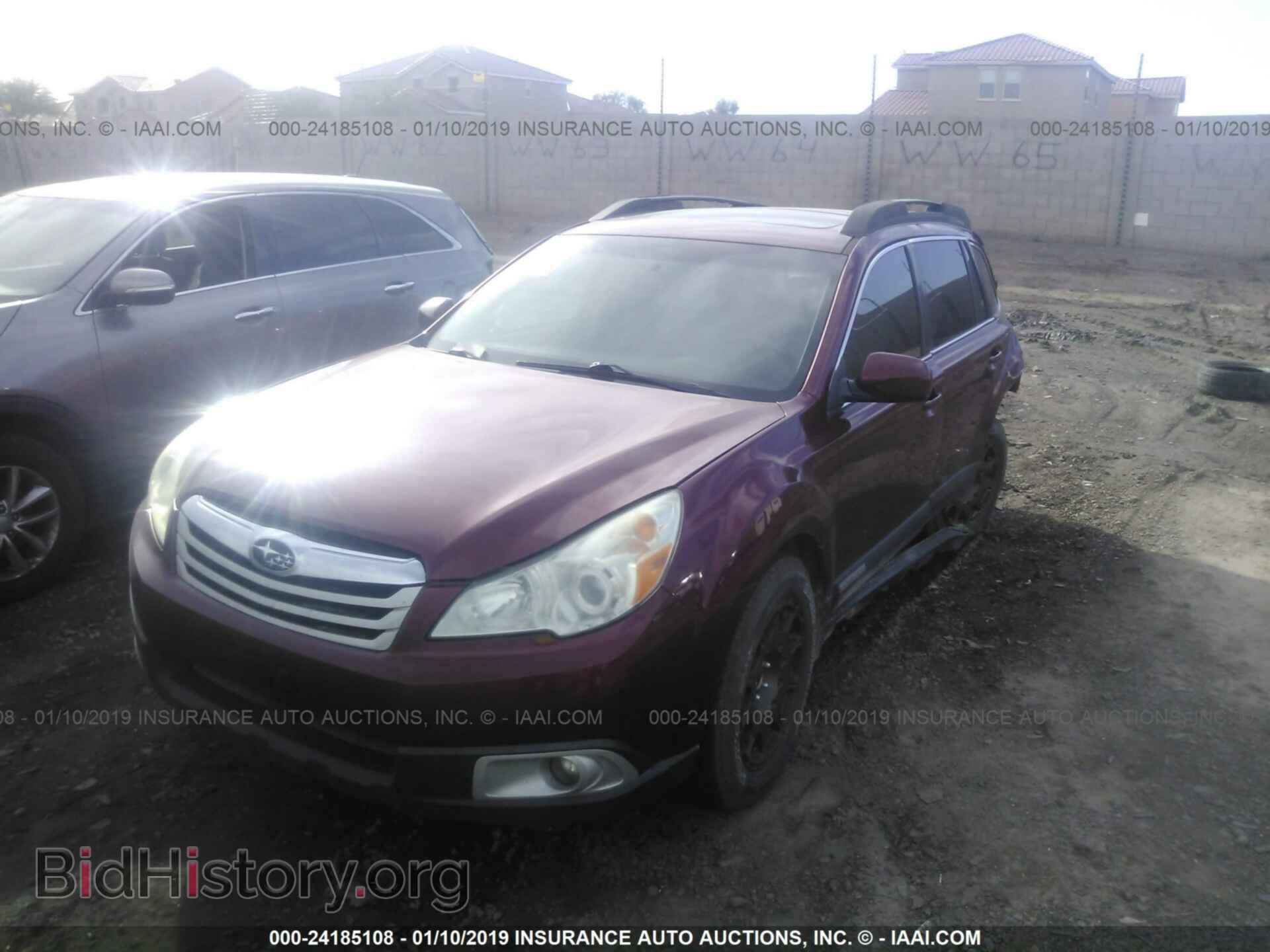 2011 SUBARU OUTBACK - VIN: 4S4BRBGC4B3341179 - Фото 2